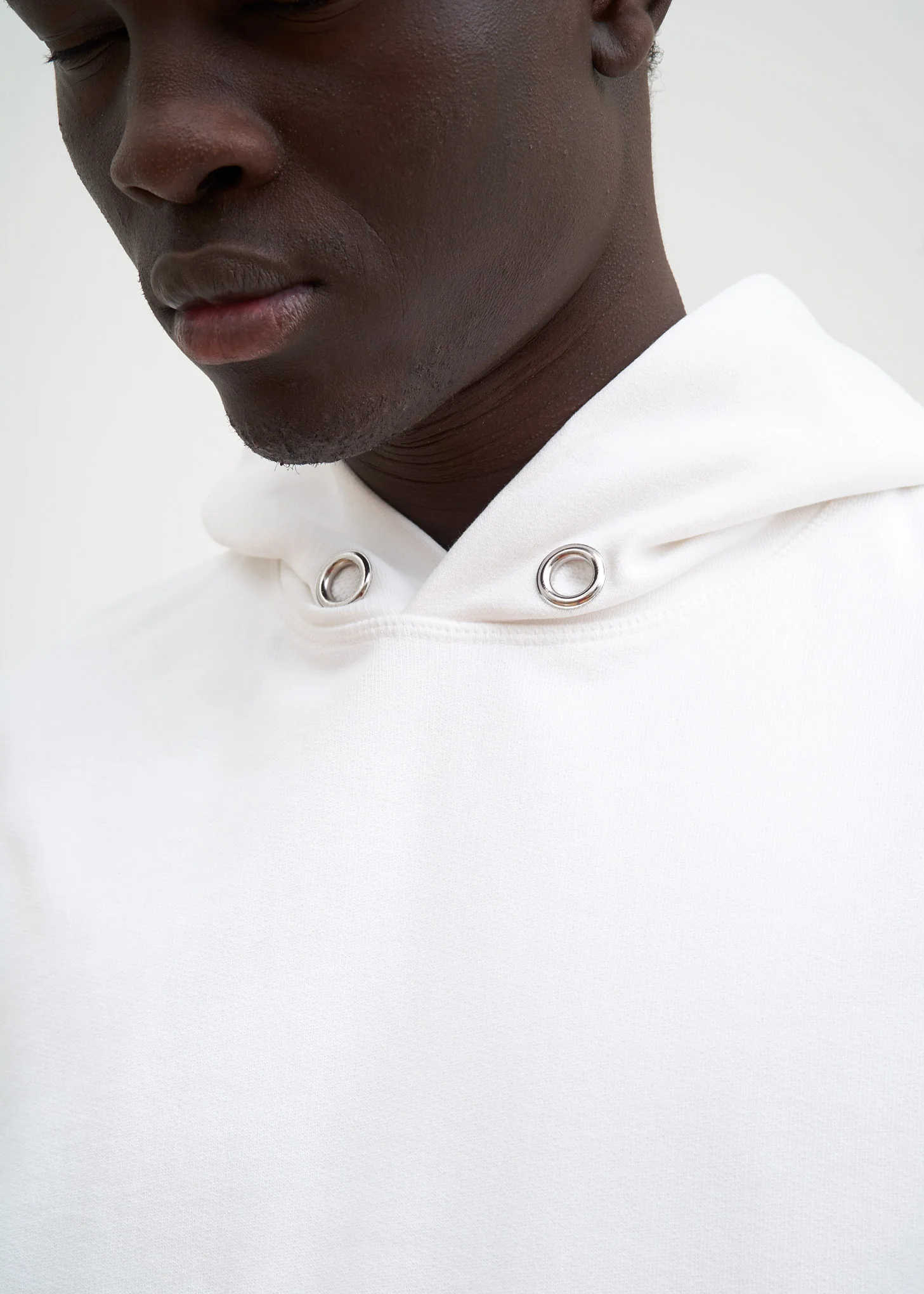 Chalk White Standard Hoodie - Image 3