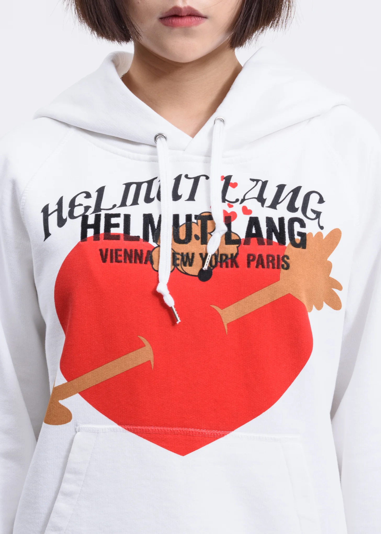 Chalk White Standard Slim Hoodie - Image 3