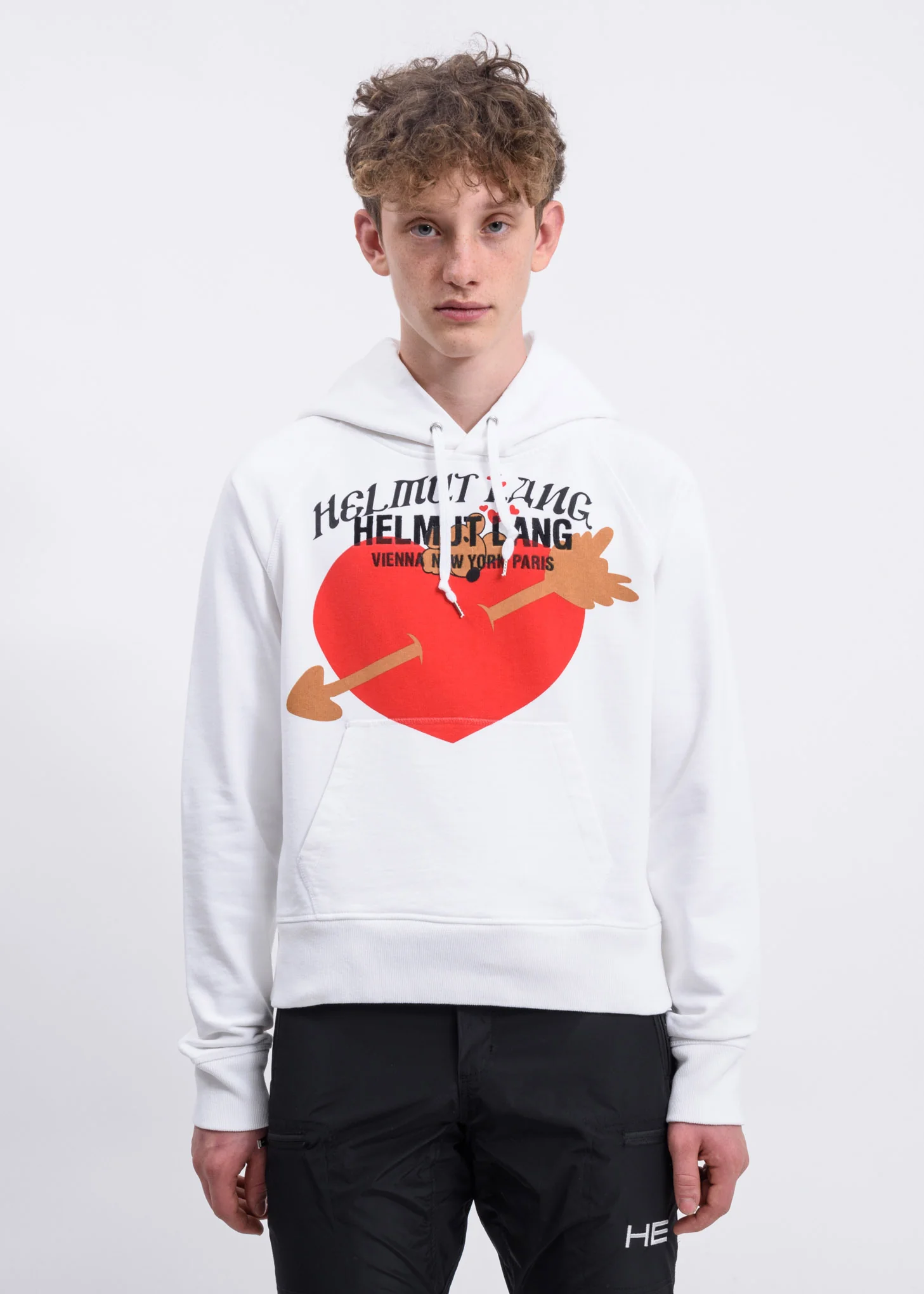 Chalk White Standard Slim Hoodie