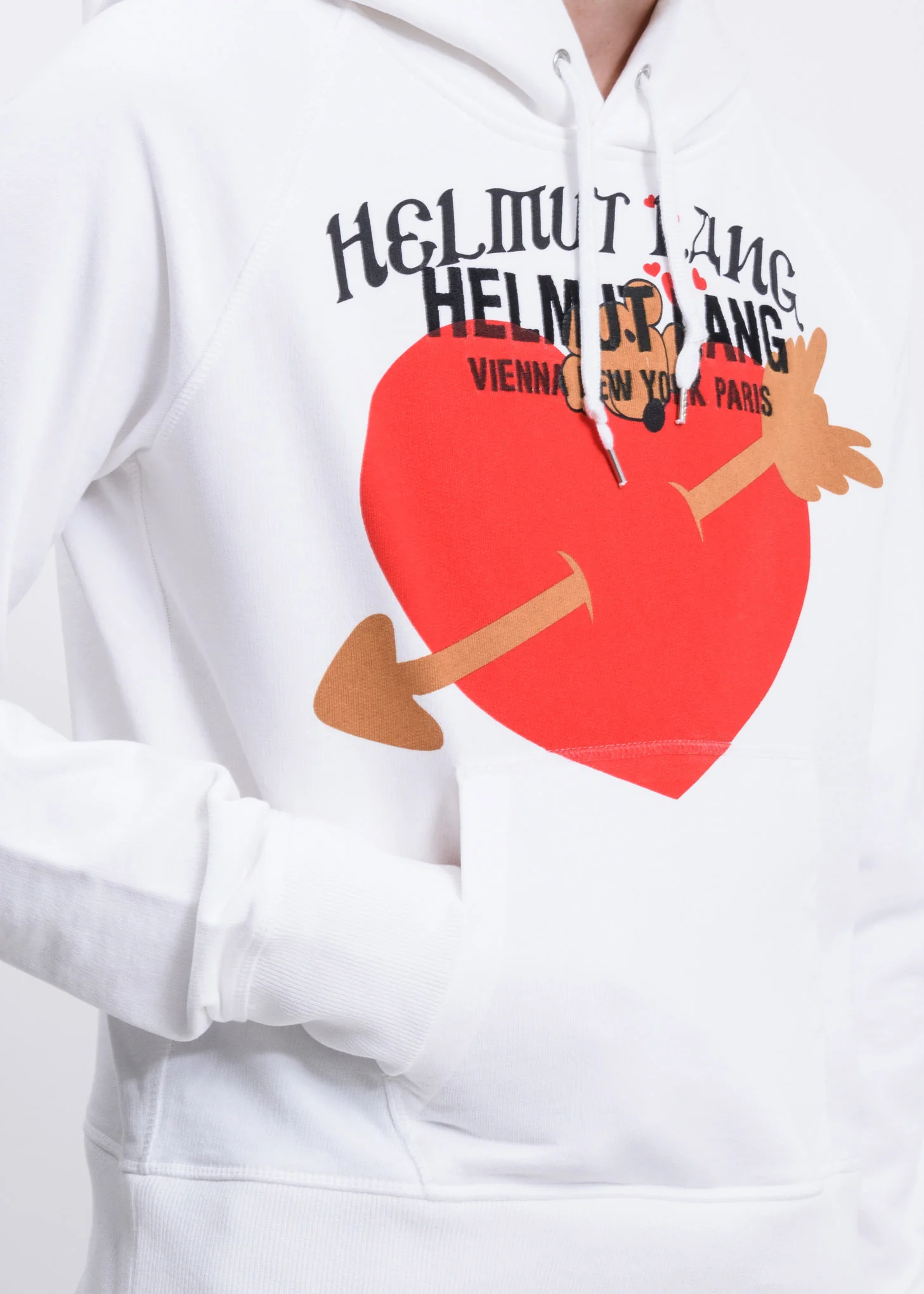 Chalk White Standard Slim Hoodie - Image 2