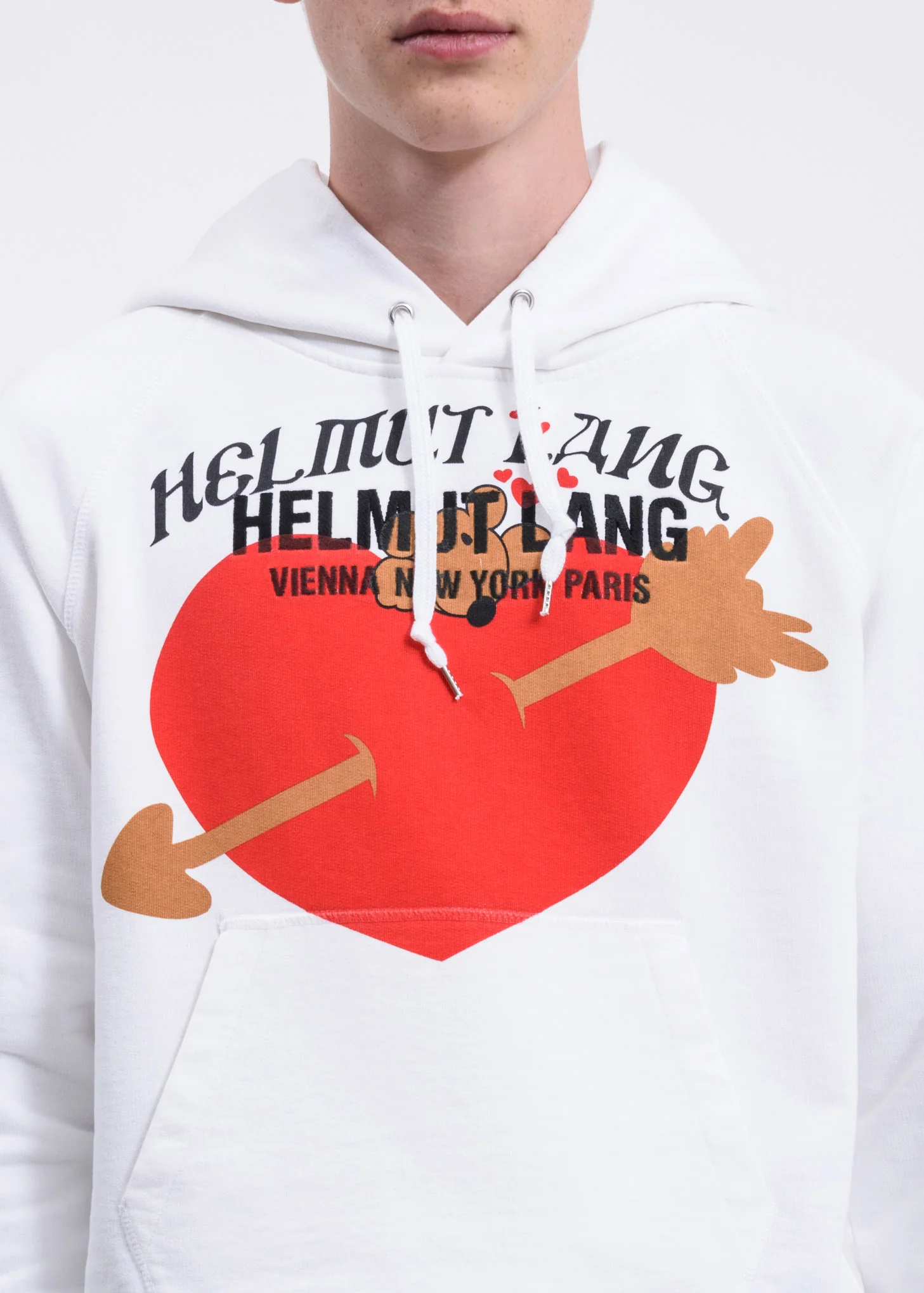 Chalk White Standard Slim Hoodie - Image 4