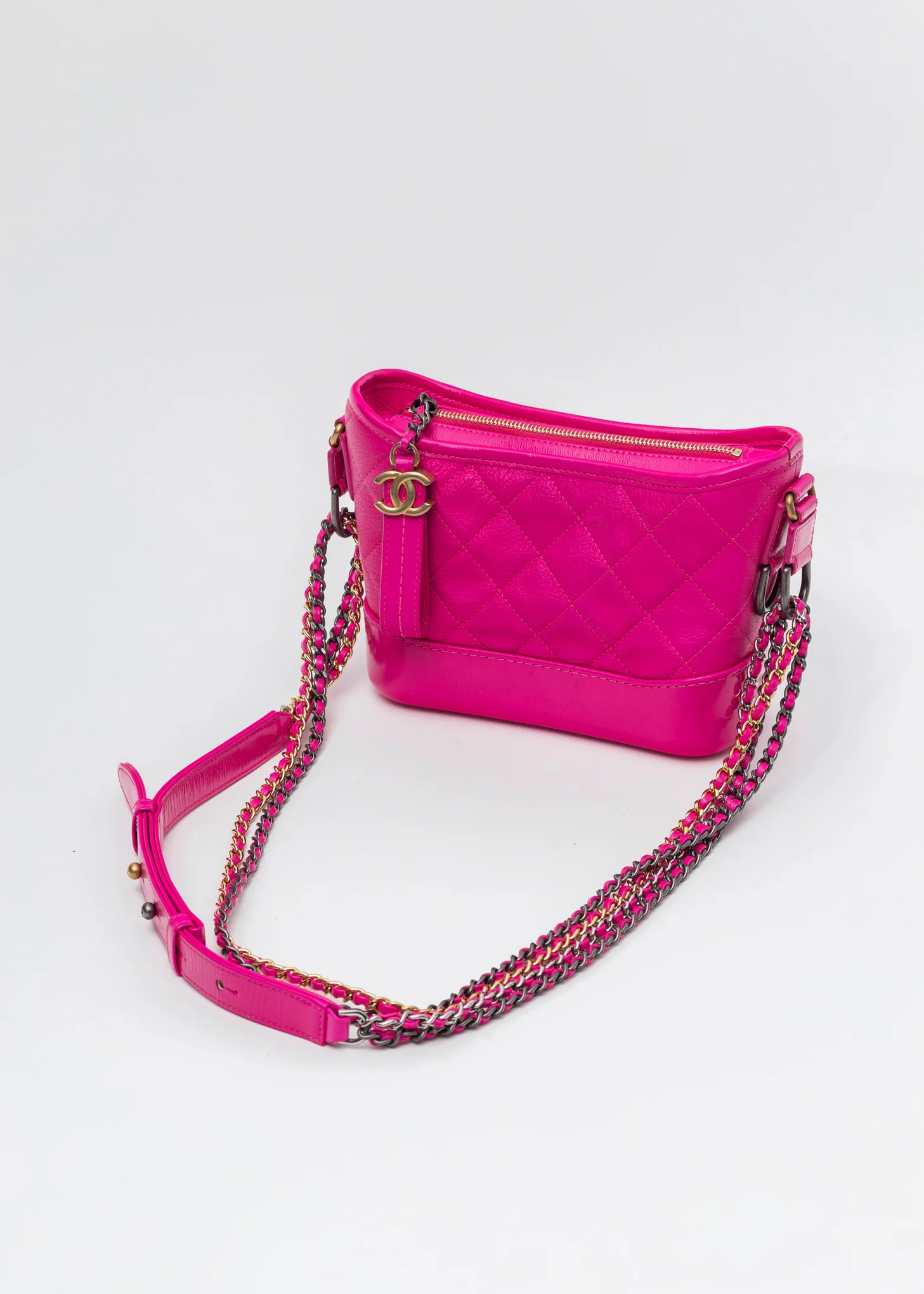 CHANEL Small Gabrielle Hobo  (Pink) - Image 2