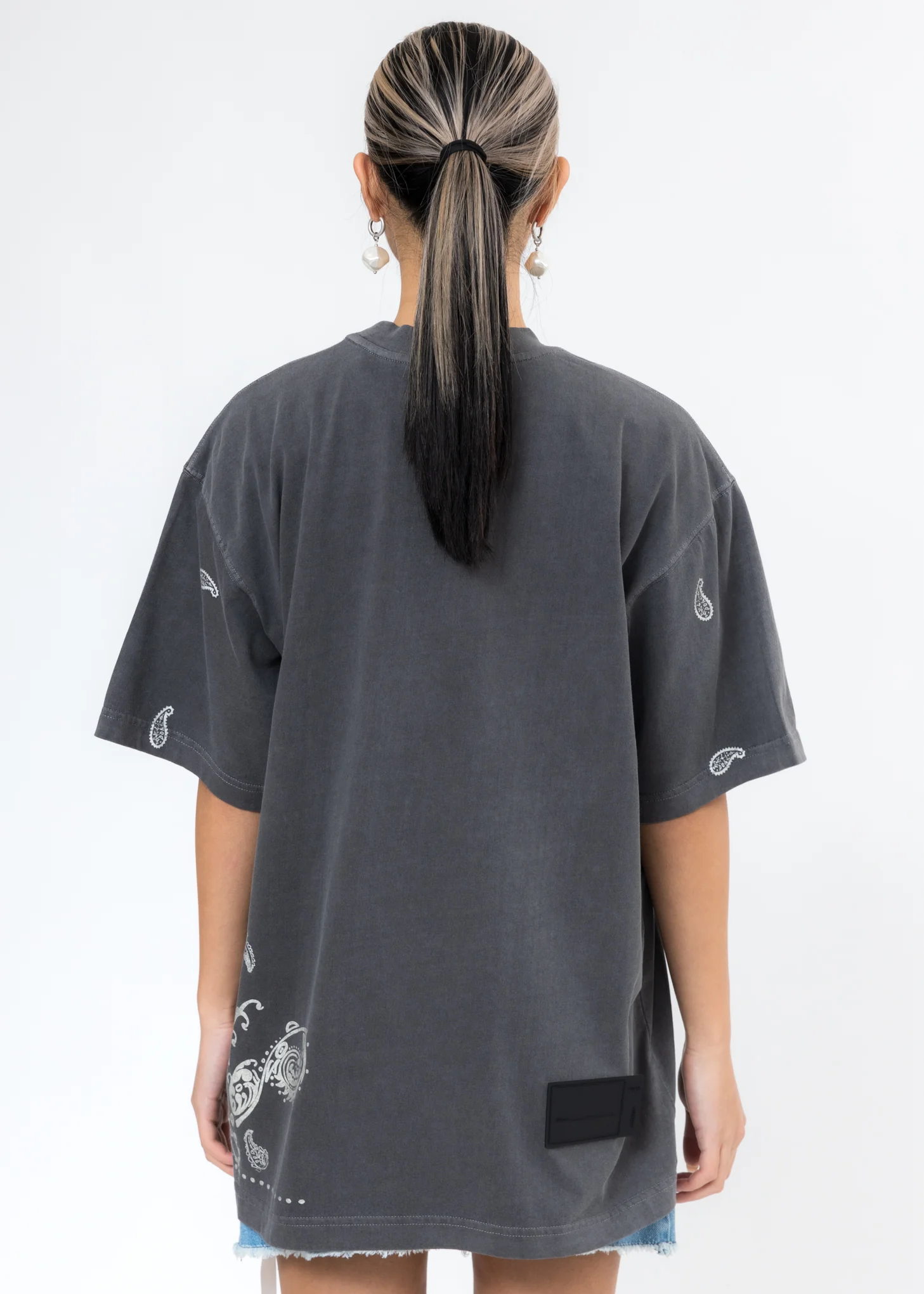 Charcoal Bandana T-Shirt (Glow In The Dark) - Image 4