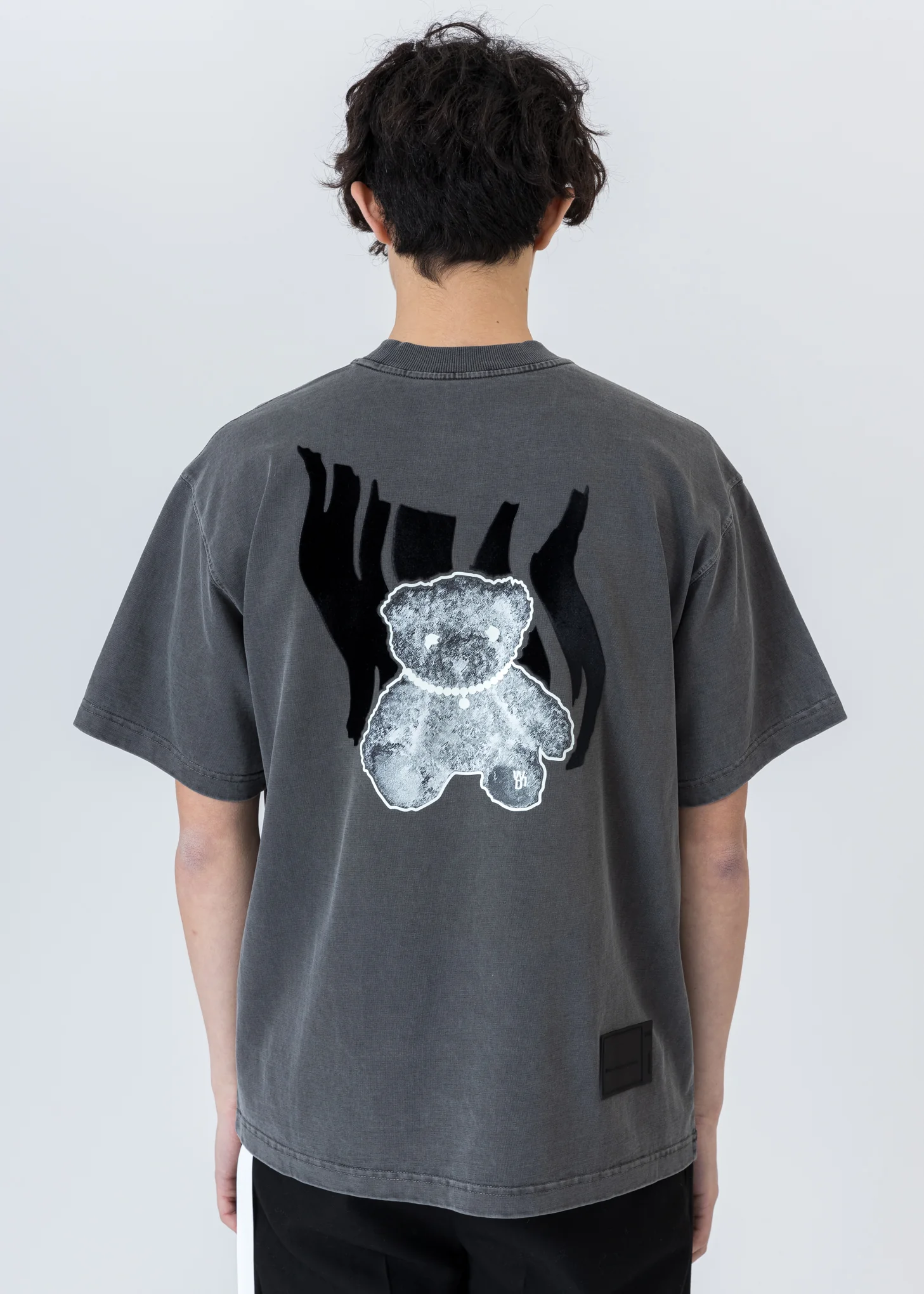 Charcoal Glow In The Dark Teddy T-Shirt