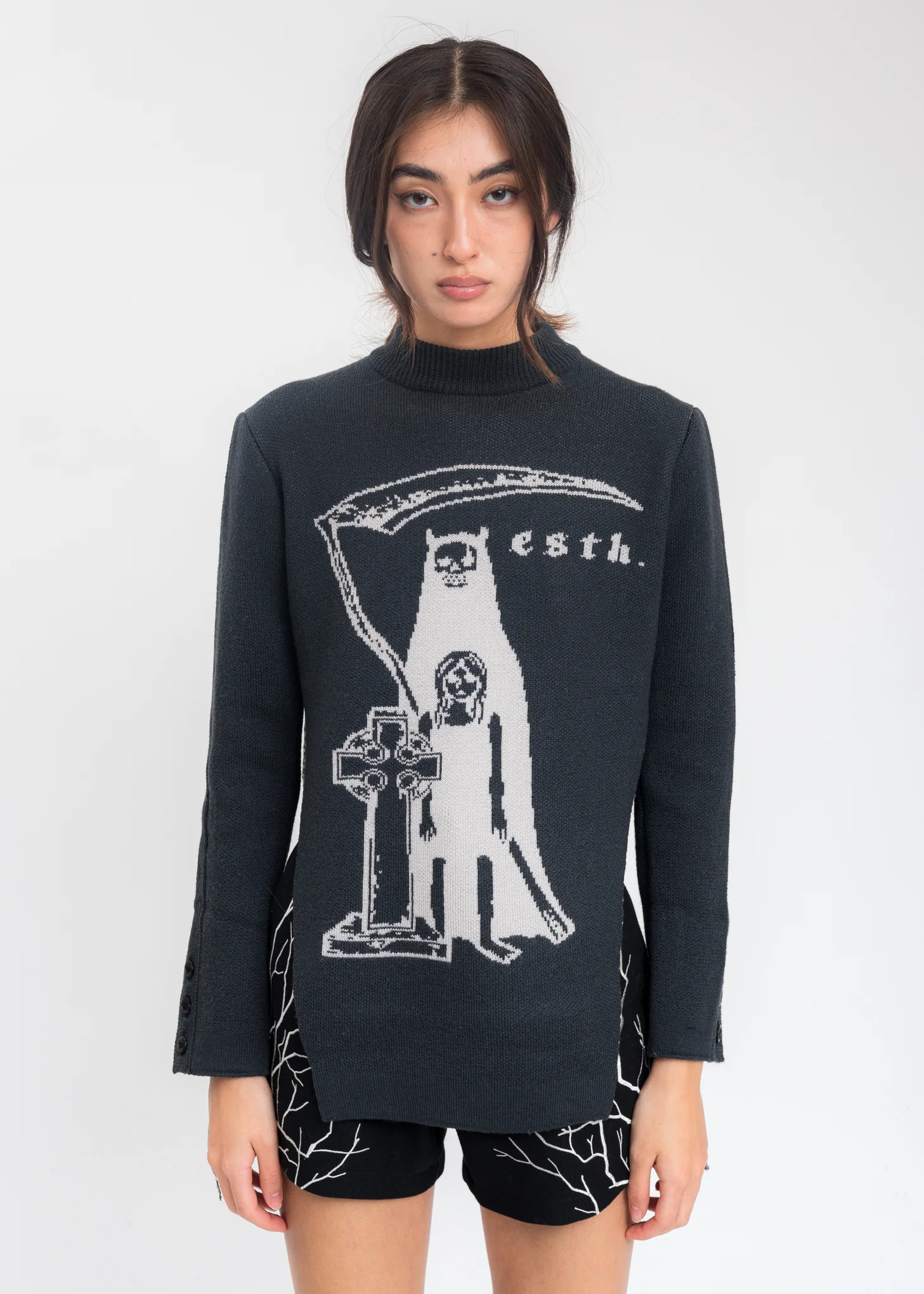 Charcoal Night Wool Sweater