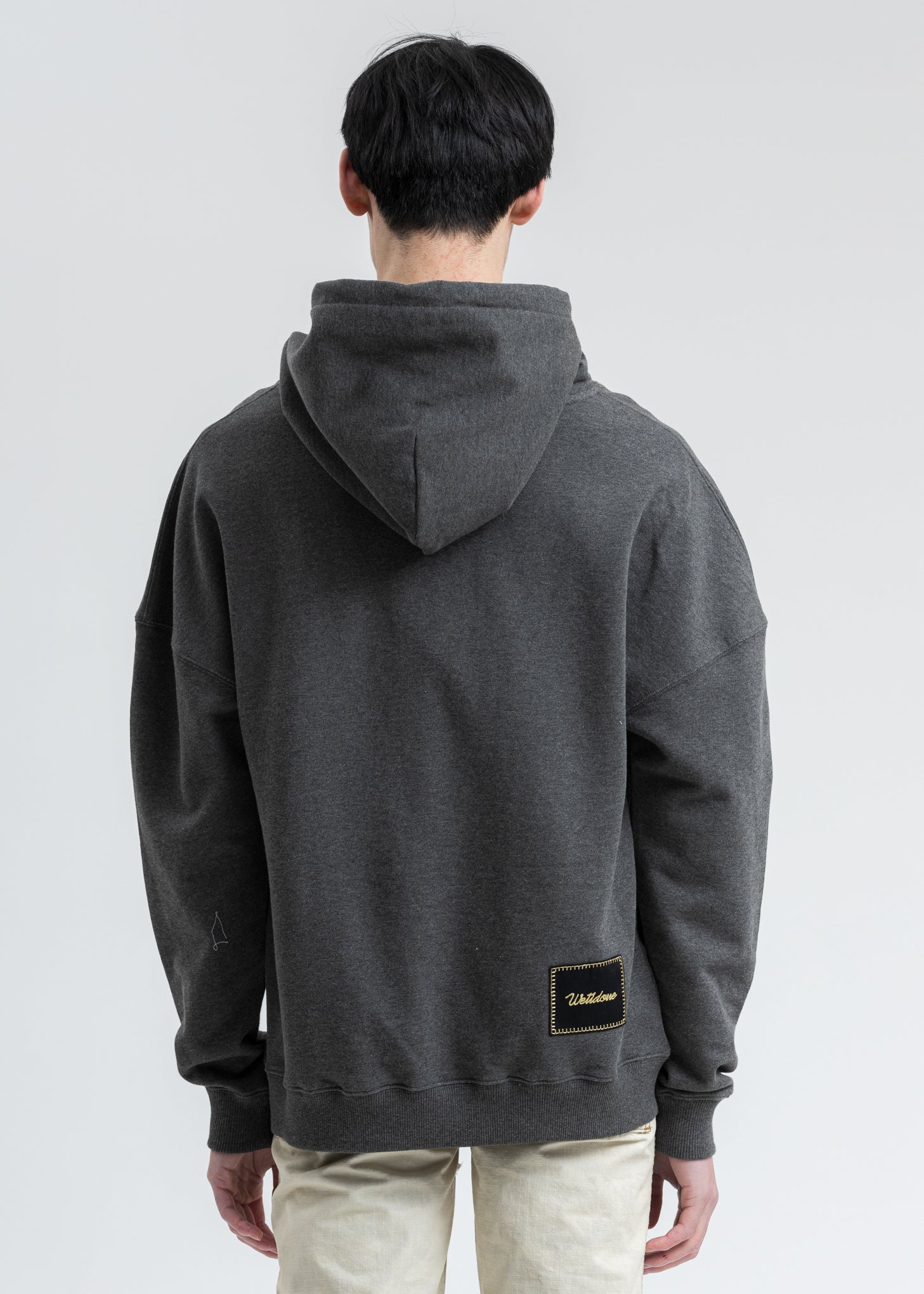Charcoal WD Graffiti Version 2 Hoodie - Image 4