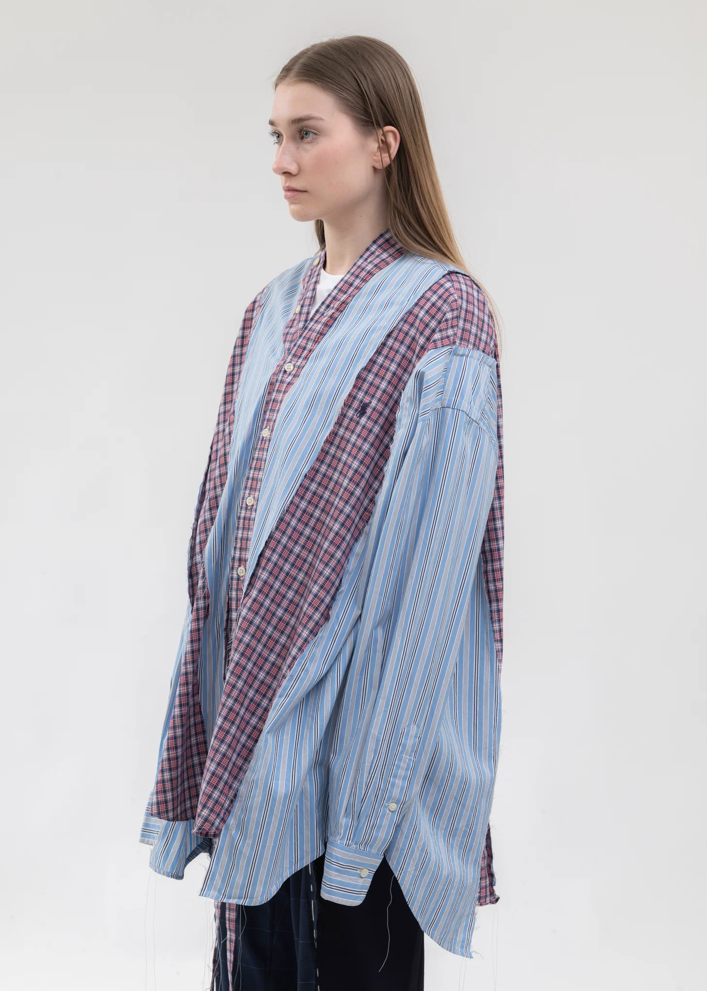 Check Docking Wide RL Samue Shirts -Style 1 - Image 2