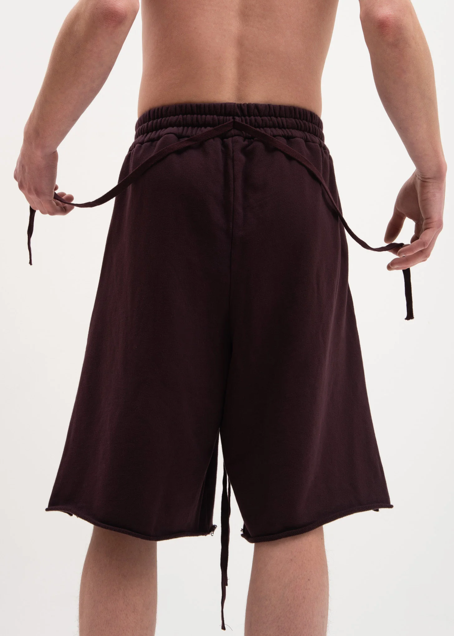 Cherry Fleece Shorts Scraps - Image 2