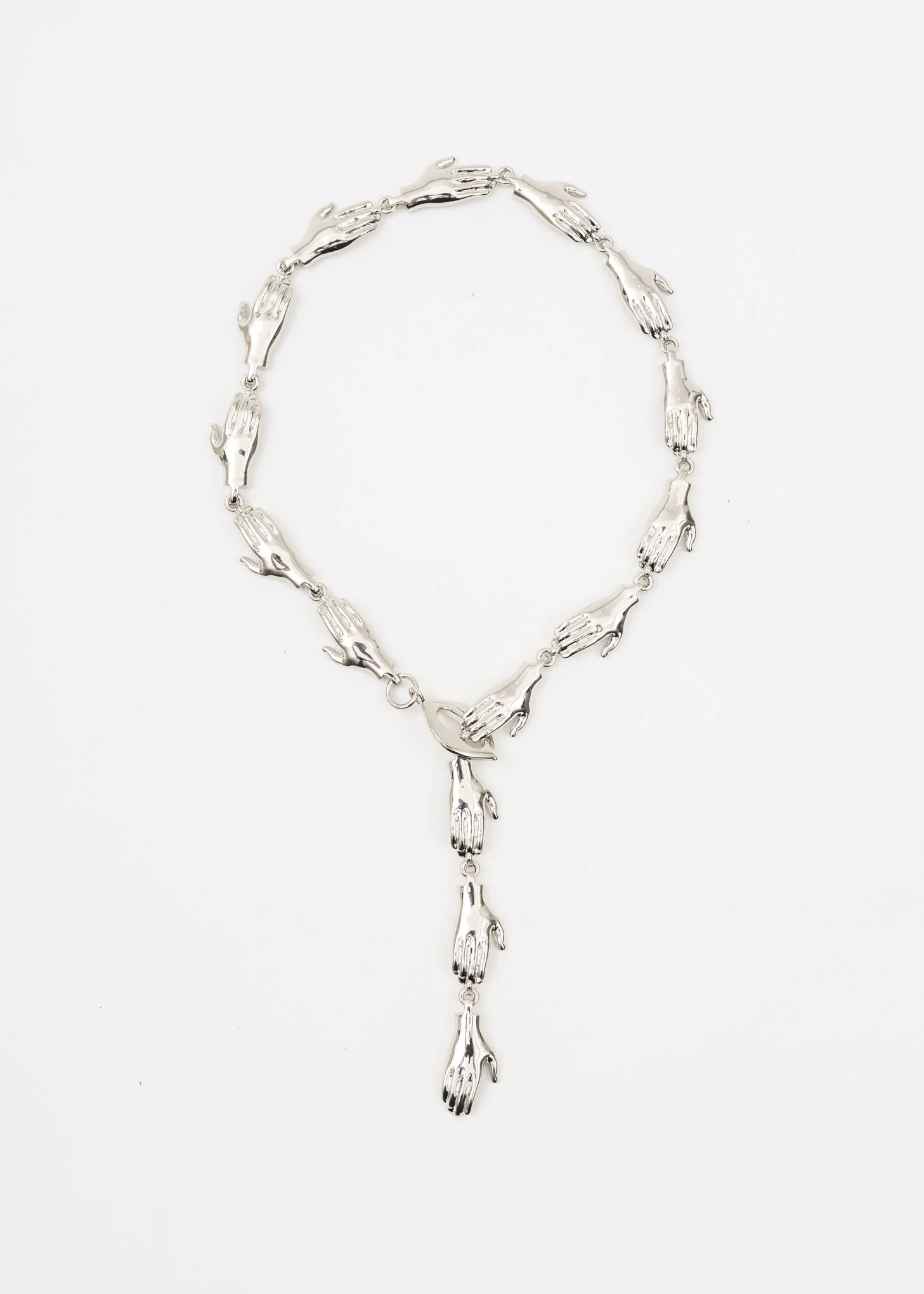 CHOKER W/ SILVERS HANDS & LIPS