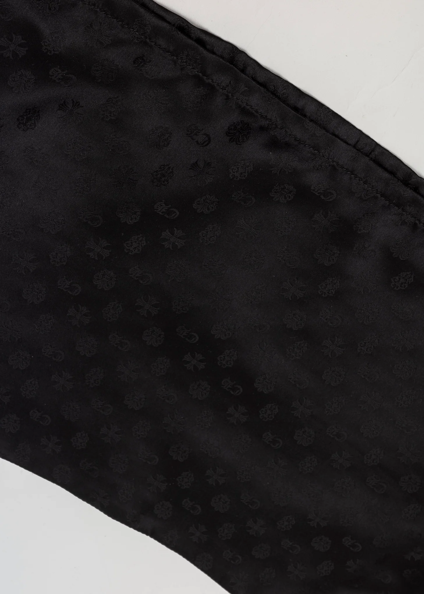 Chrome Hearts Black Babydoll Silk Skirt Womens - Image 2
