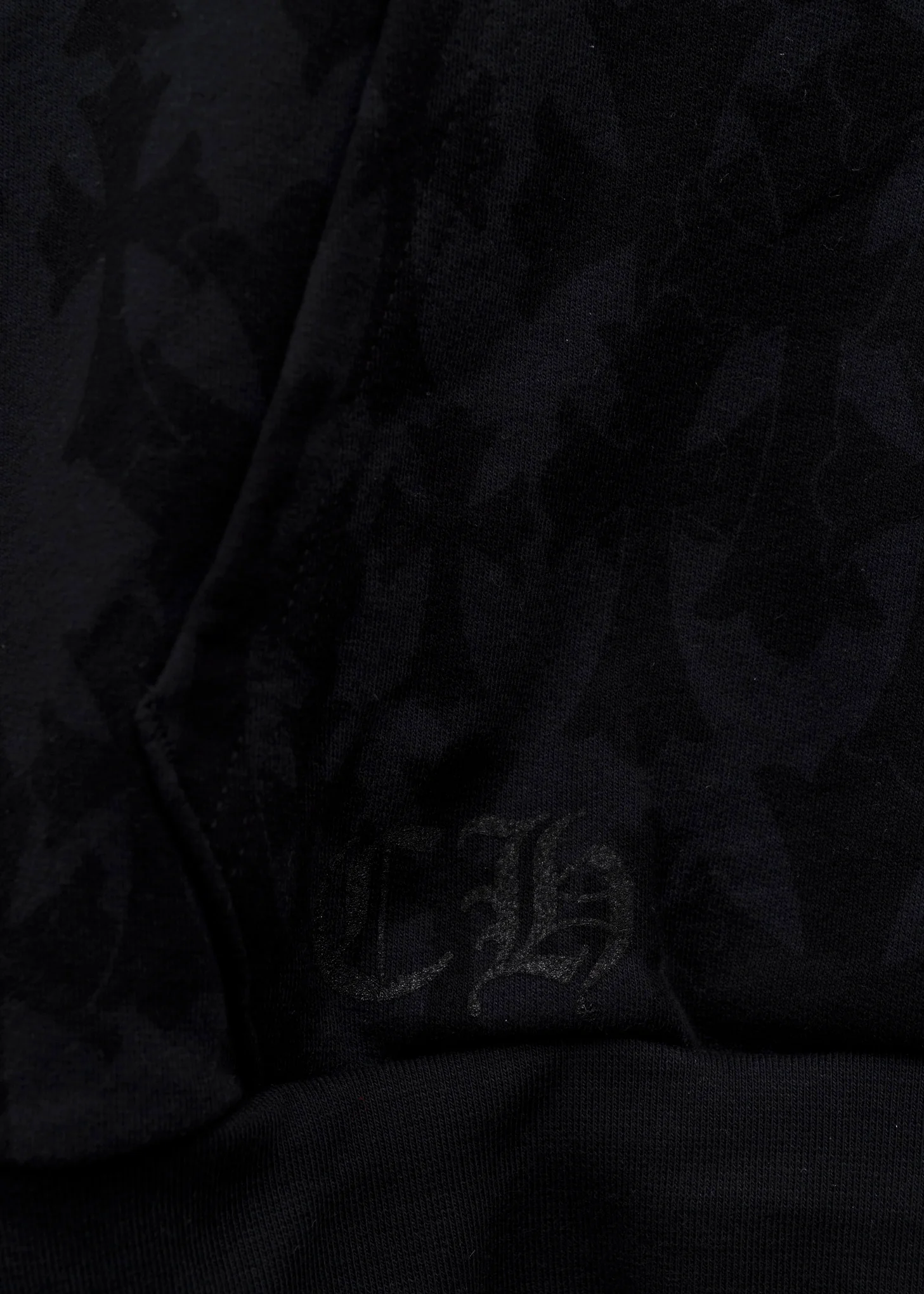 Chrome Hearts Black Cemetery Print Hoodie - Image 4
