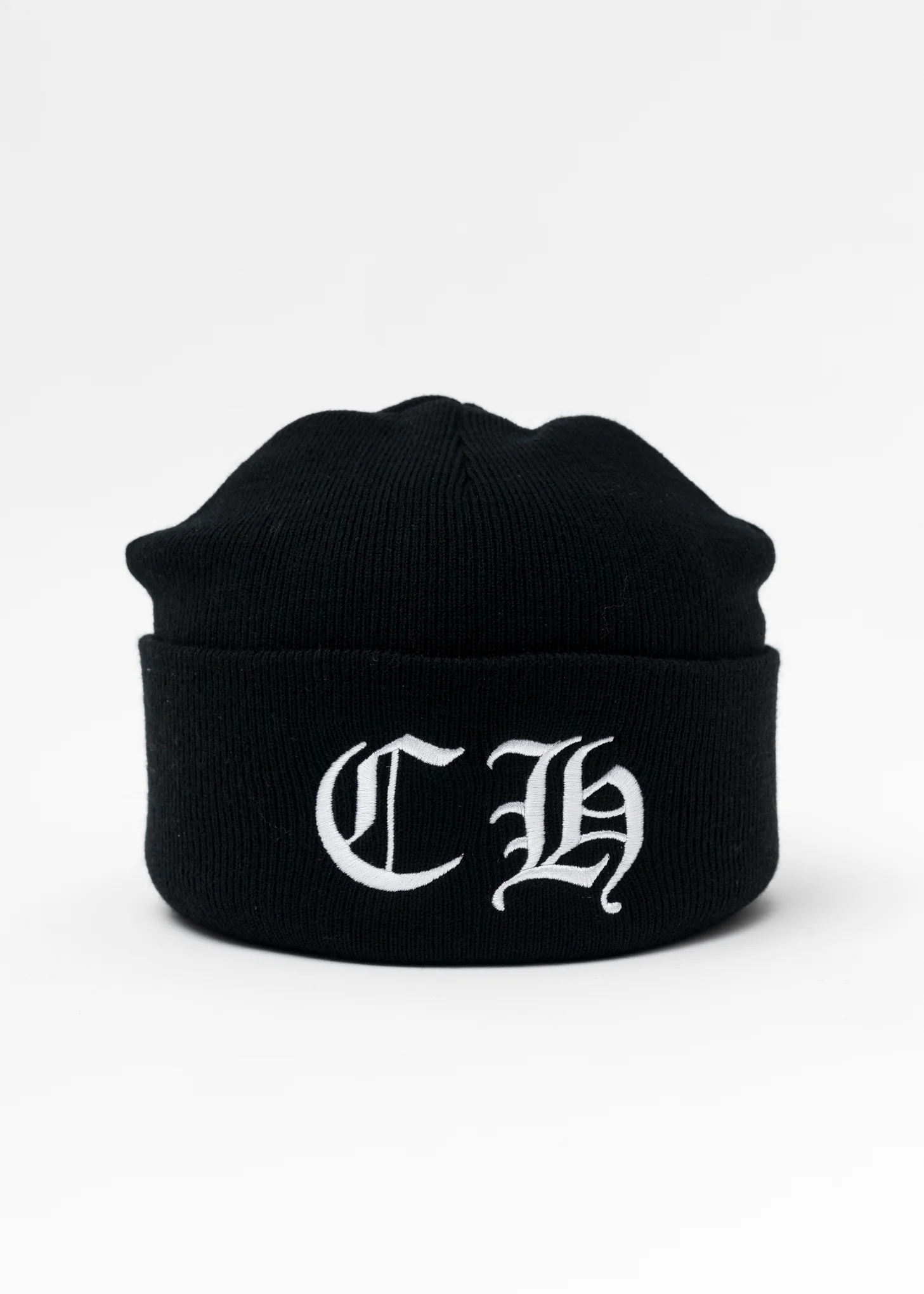 Chrome Hearts Black CH Beanie