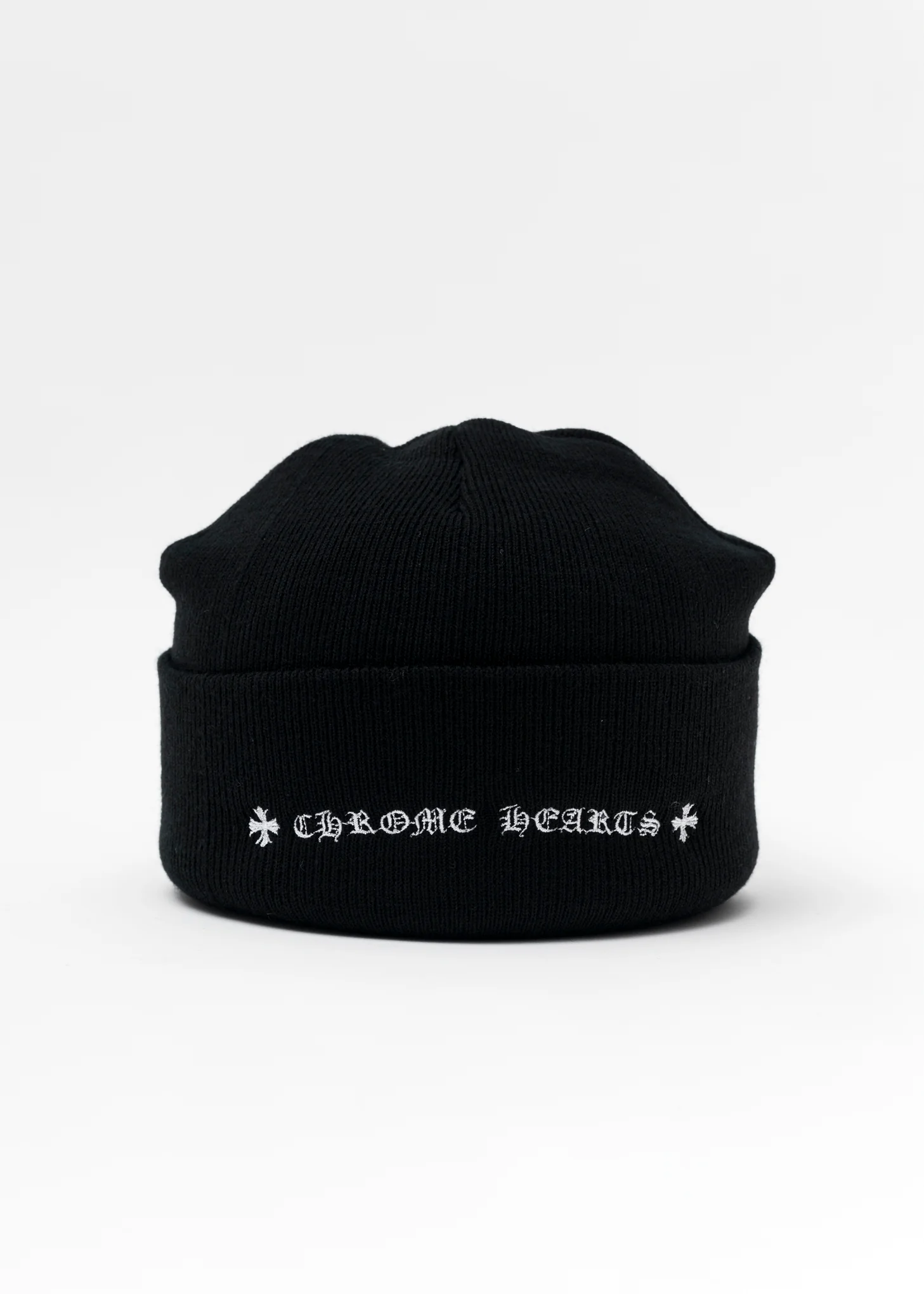 Chrome Hearts Black CH Beanie - Image 2