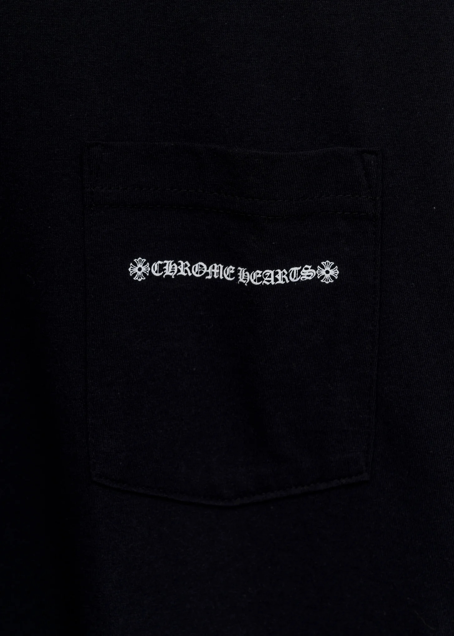 Chrome Hearts Cemetery Cross Tire Tracks Black White - Image 3