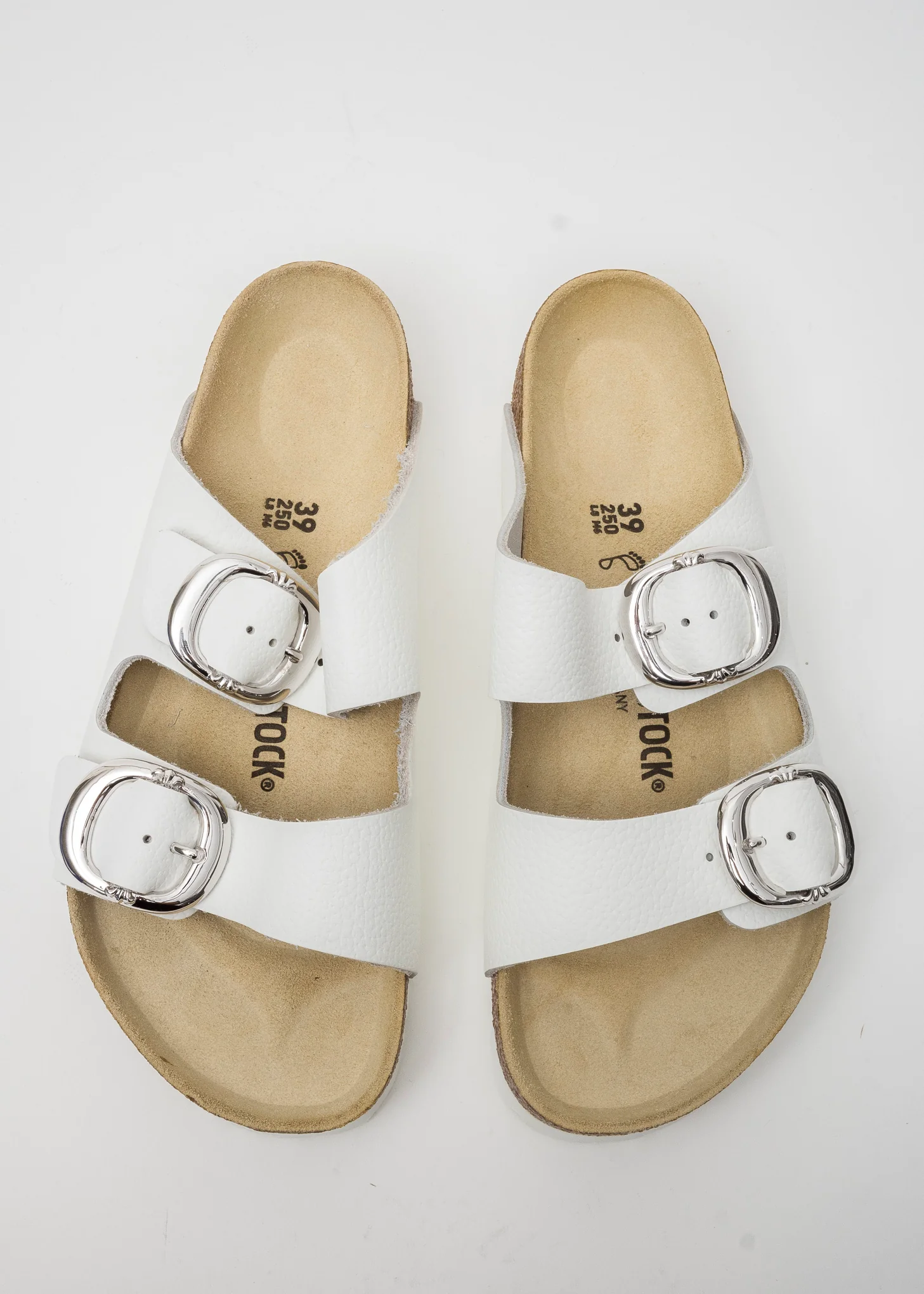 Chrome Hearts CH x Birkenstock Arizona White - Image 2