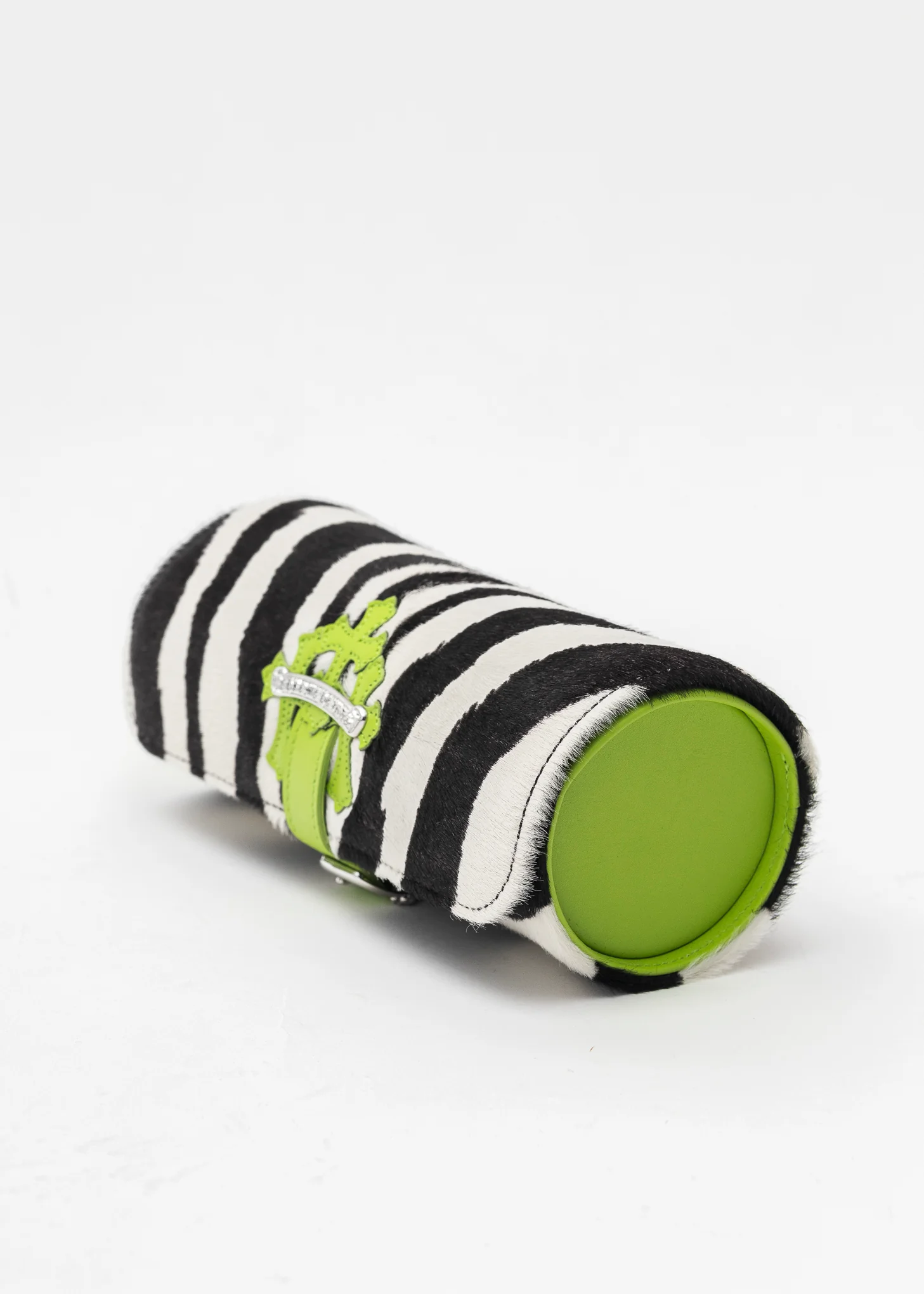 Chrome Hearts Green Zebra Print Jewlery Roll - Image 2