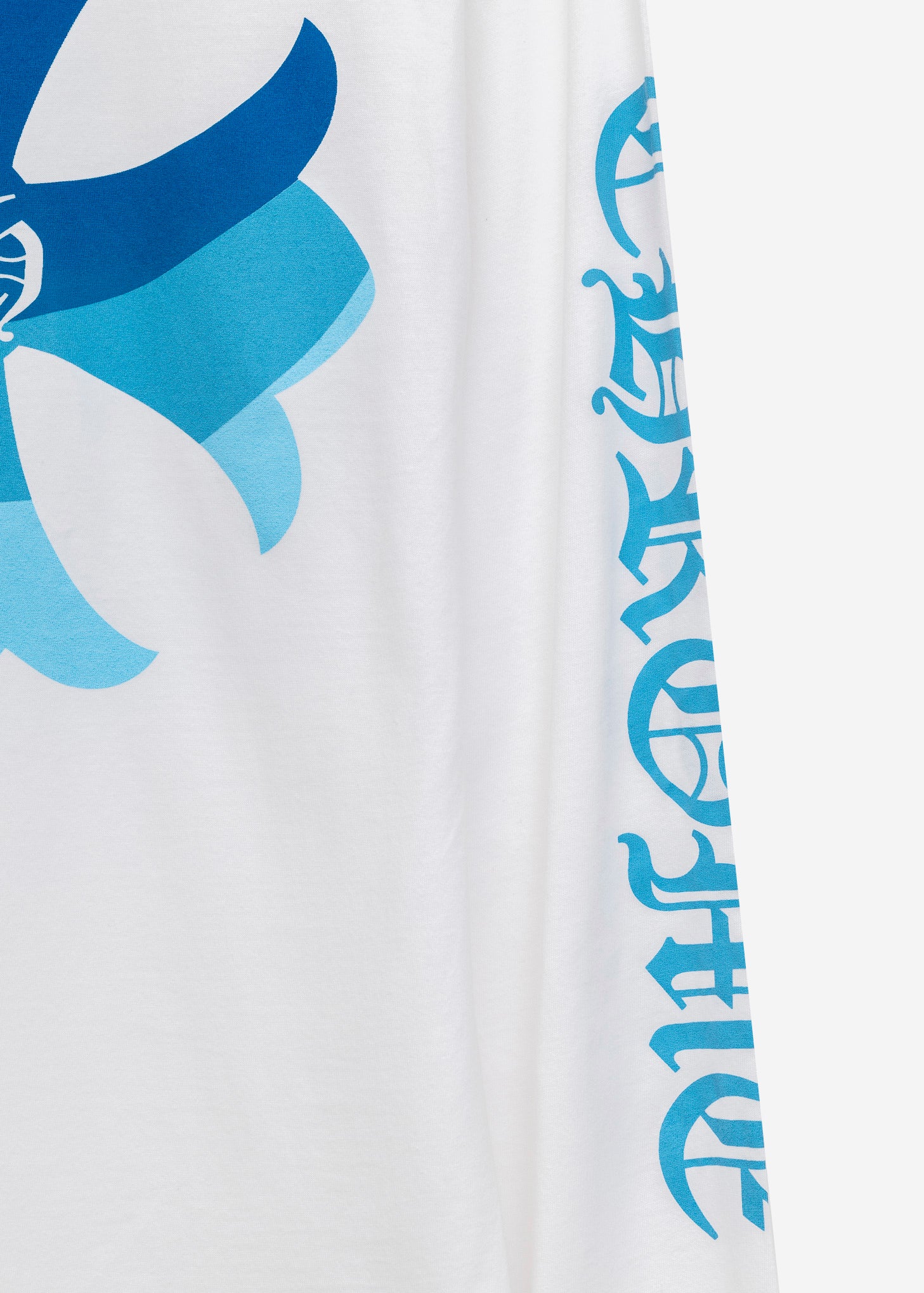 Chrome Hearts Harajuku Exclusive White Blue LS - Image 6
