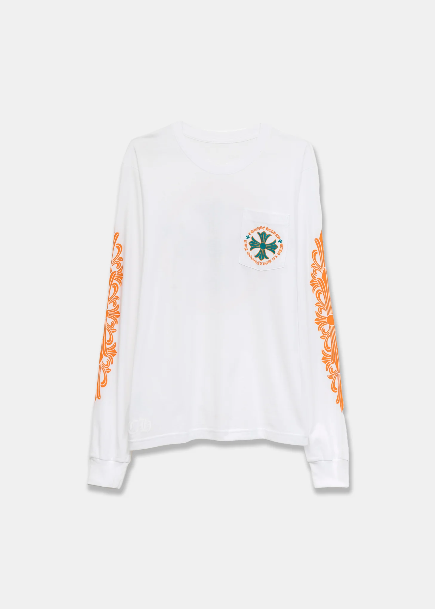 Chrome Hearts Miami White Aqua Orange Basel Longsleeve