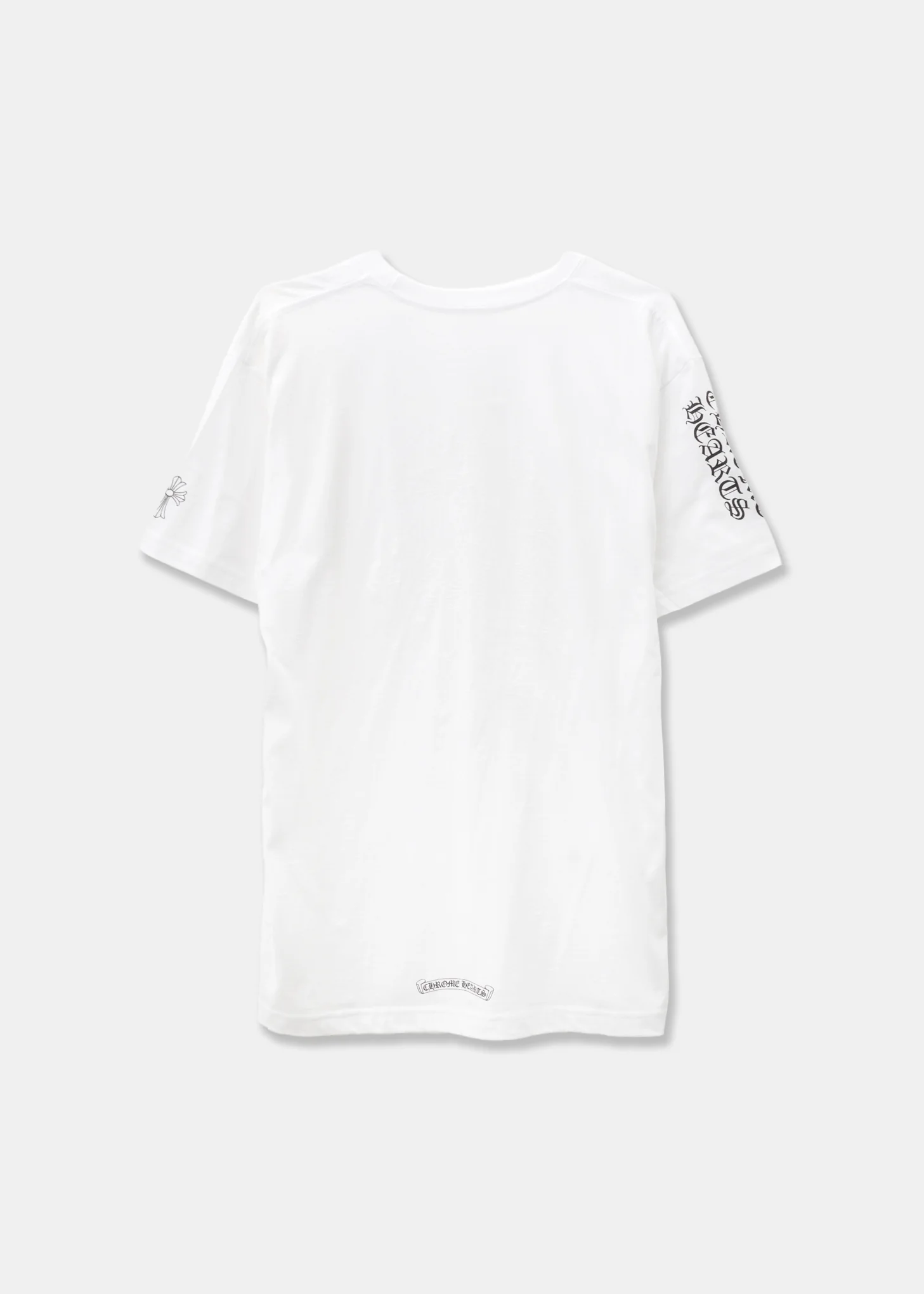 Chrome Hearts White Cemetery Back Print Tee - Image 2