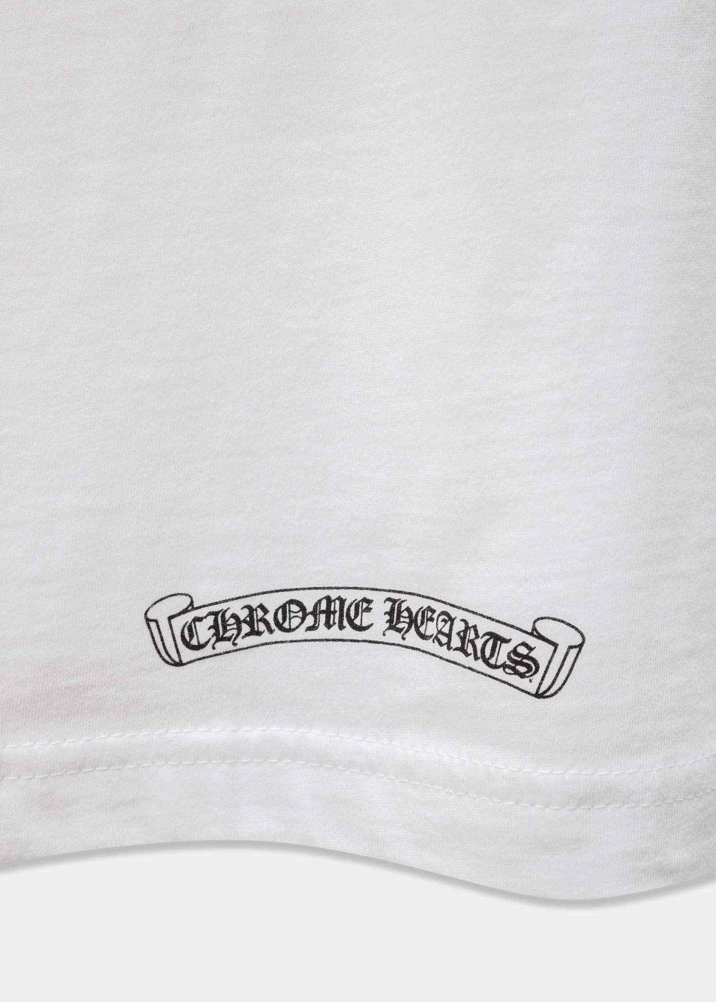 Chrome Hearts White Cemetery Back Print Tee - Image 5