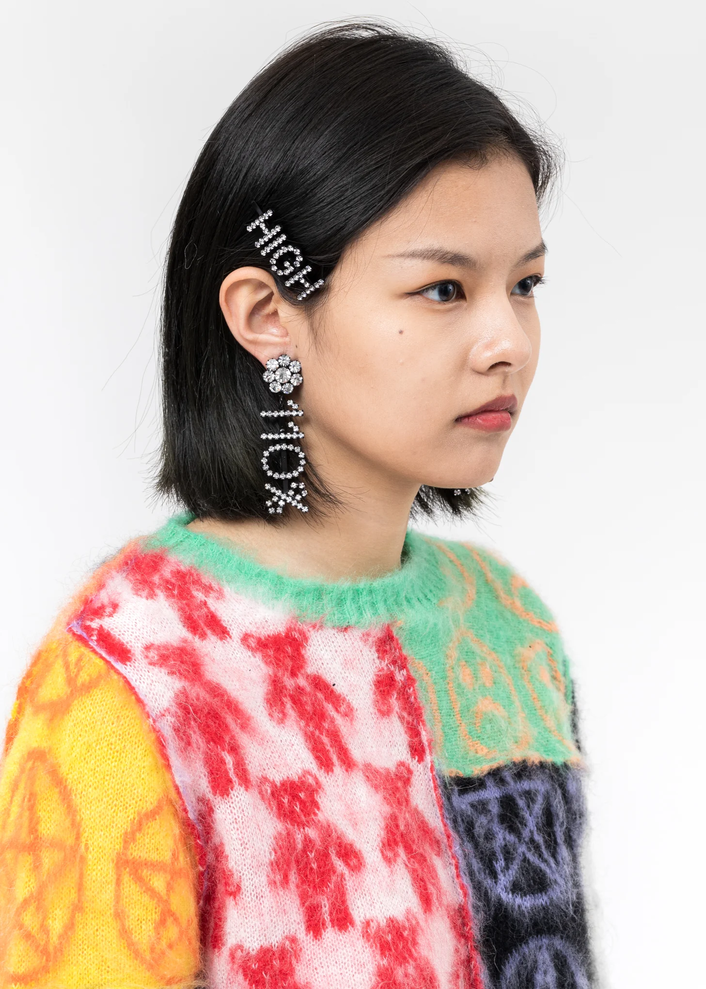 Clear Crystal High Hairpin - Image 2