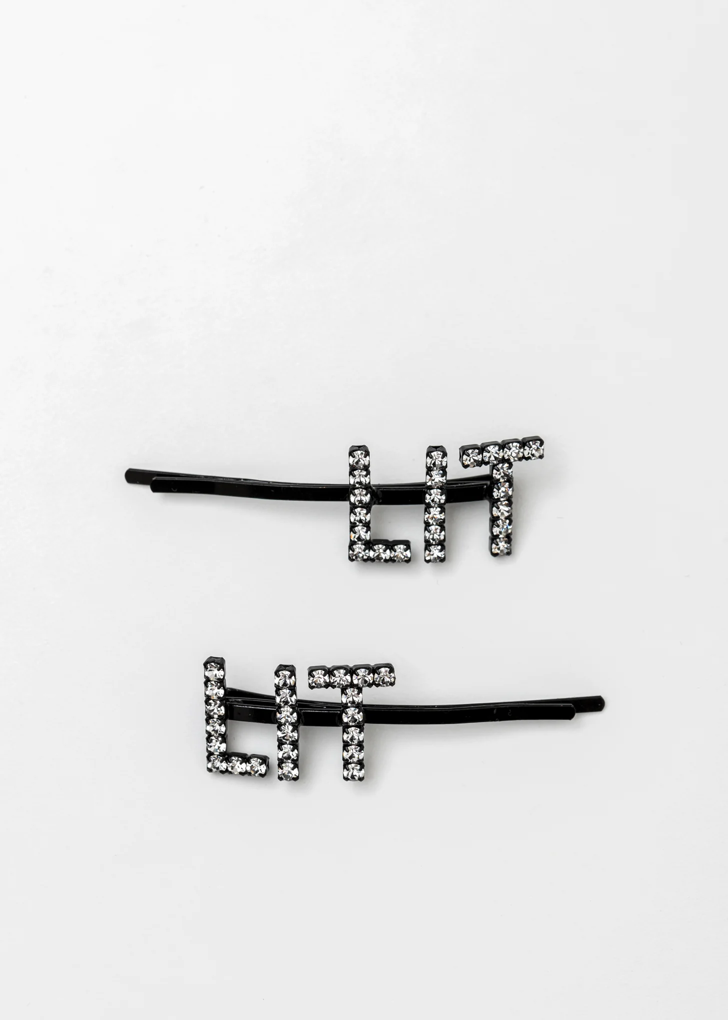 Clear Crystal Lit Hairpin