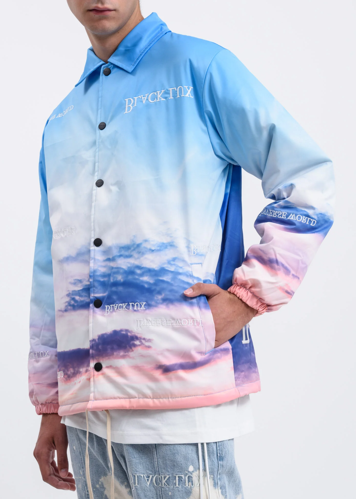 Clouds Coach Jacket - Image 3