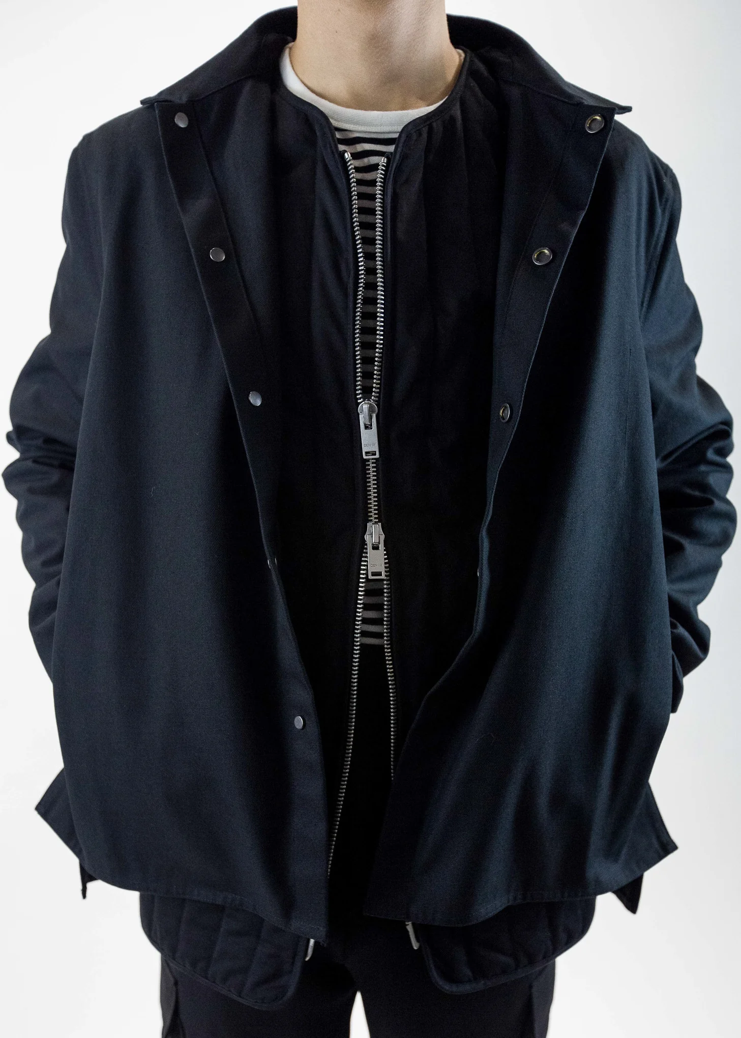 Coach Jacket w/ Quilt Jacket - Image 2