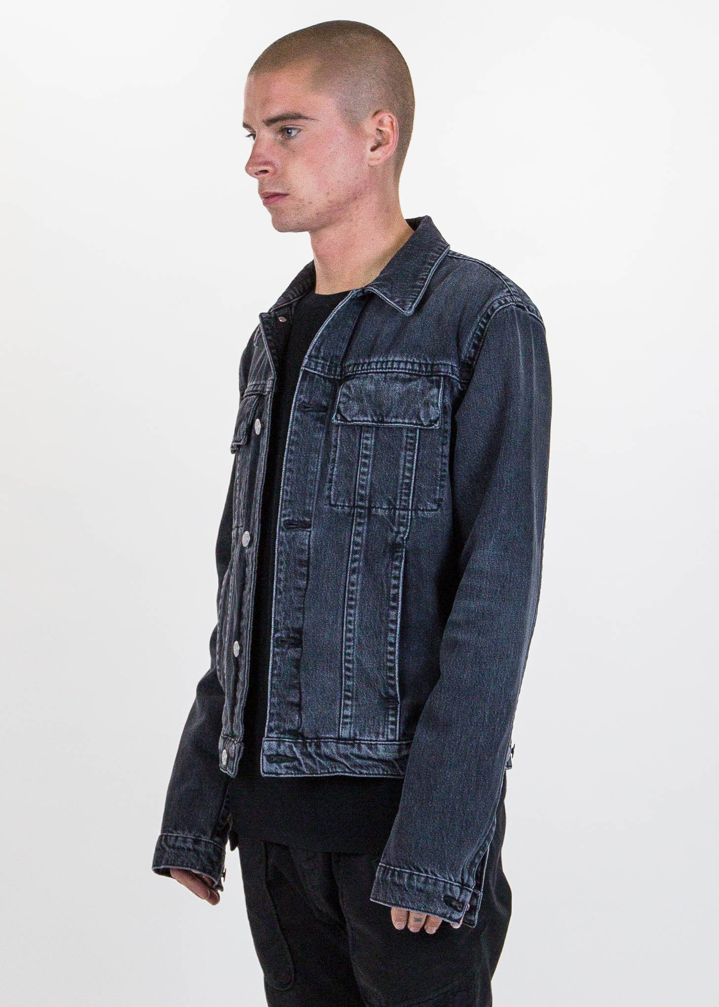 Coal Wash Mr 87 Denim Jacket - Image 3