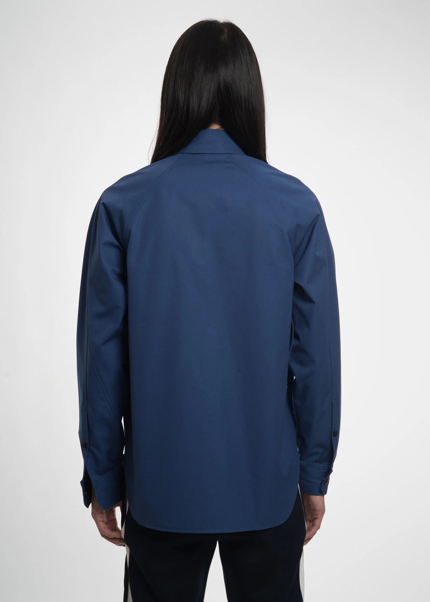 Cobalt Blue Worker Overshirt - Image 3
