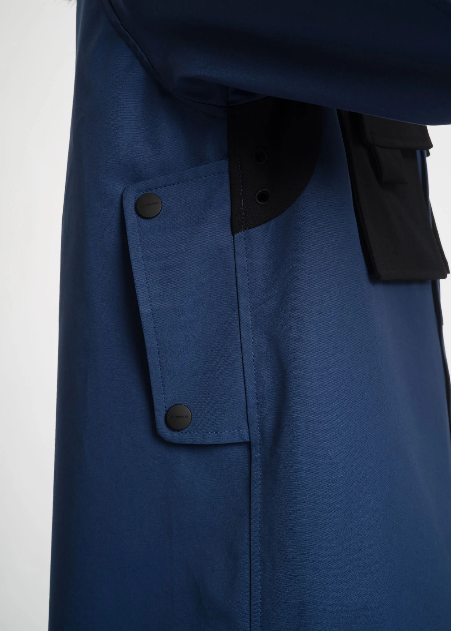 Cobalt Blue Worker Overshirt - Image 6
