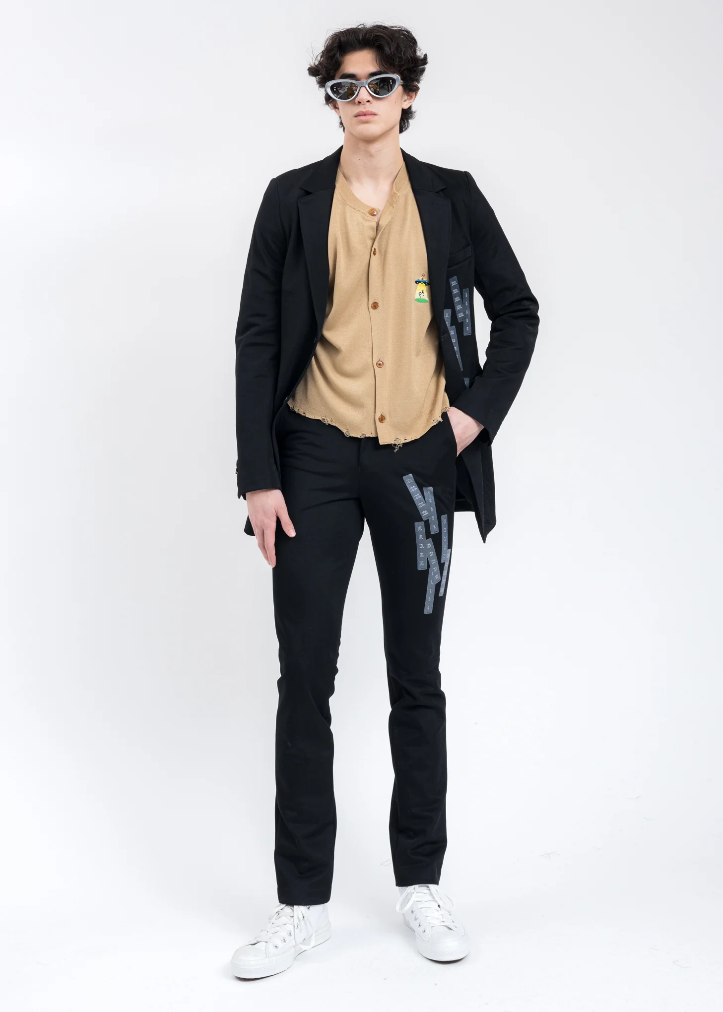 Coffee Latte MILK FIBER OVERSIZED Cardigan - Image 6