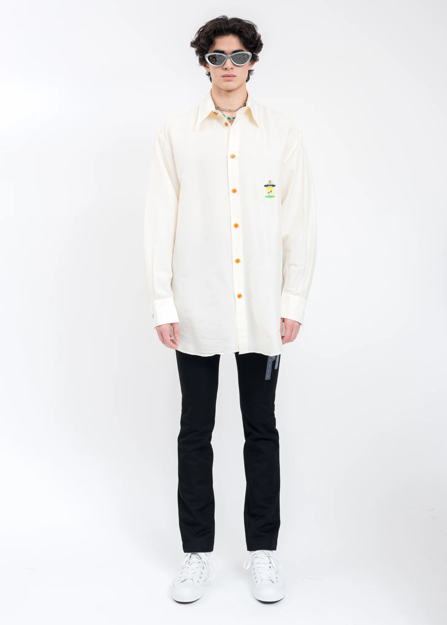 MILK FIBER OVERSIZED Shirt
