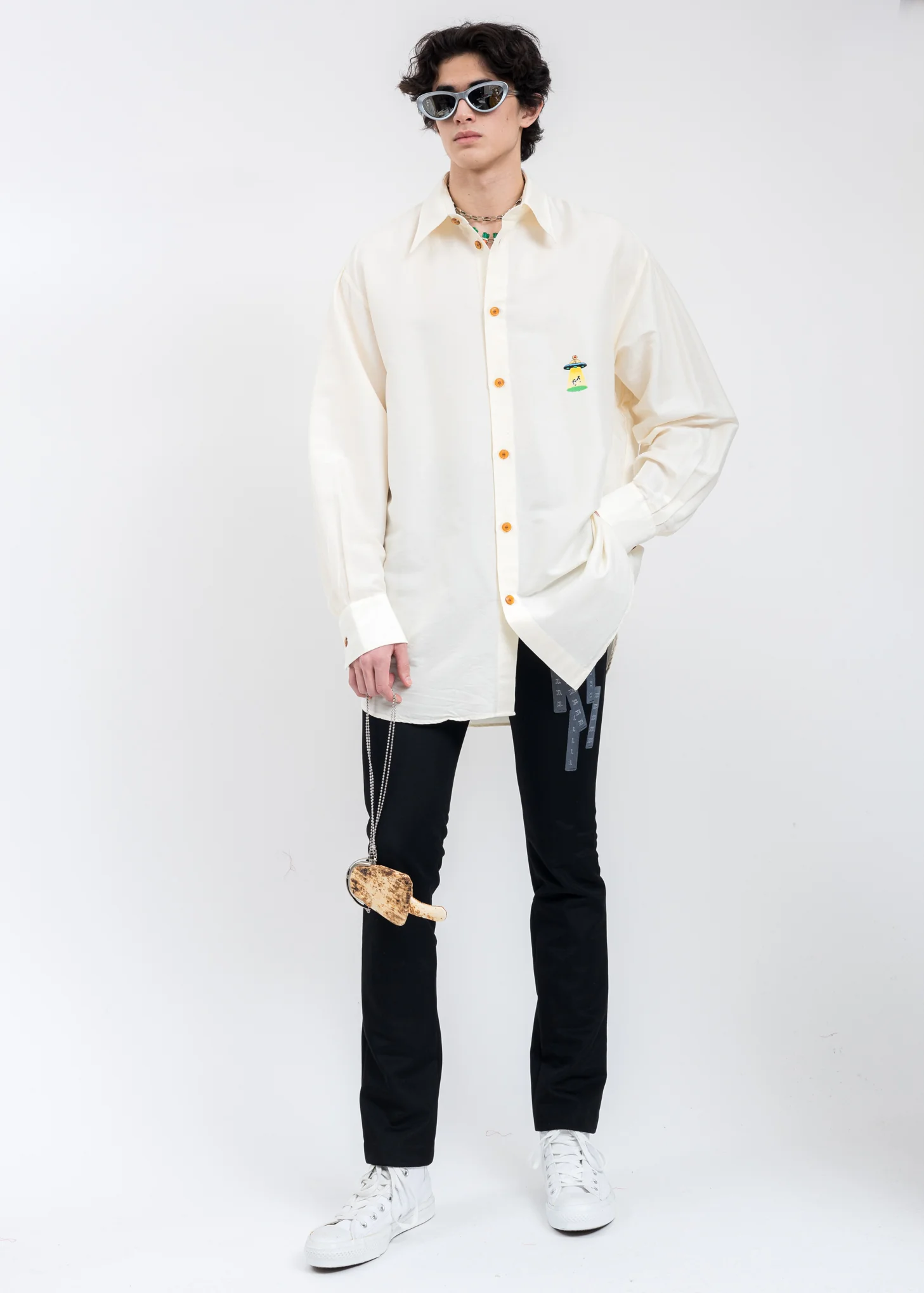 MILK FIBER OVERSIZED Shirt - Image 5