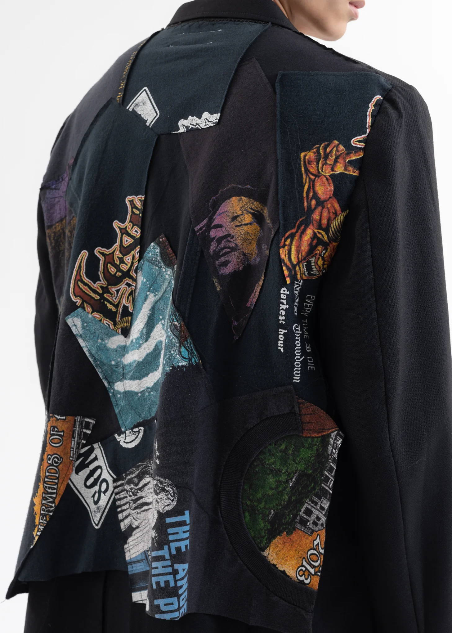 Collage Band Tee Jacket -Style C - Image 4