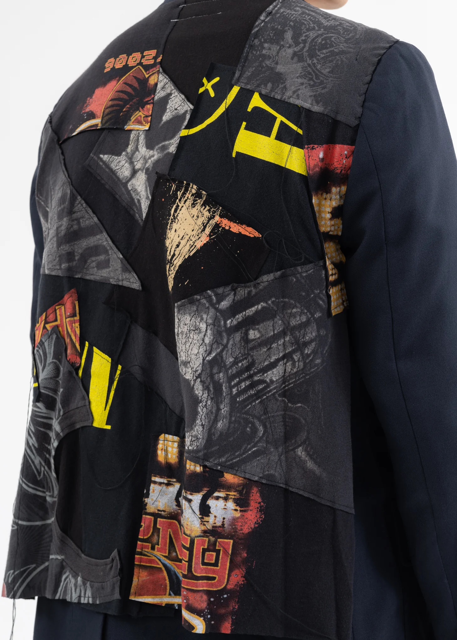 Collage Band Tee Jacket -Style F - Image 4