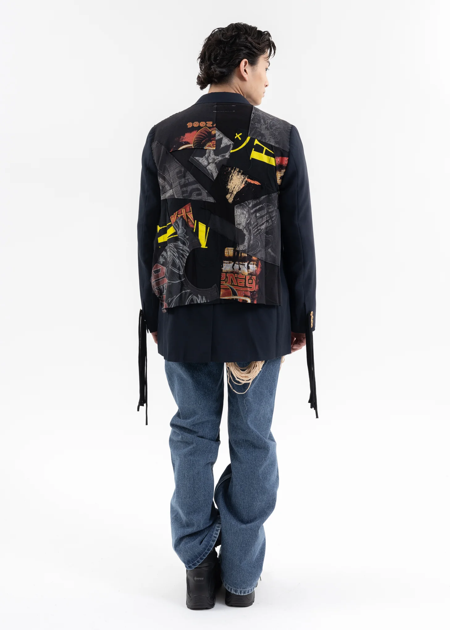 Collage Band Tee Jacket -Style F - Image 6