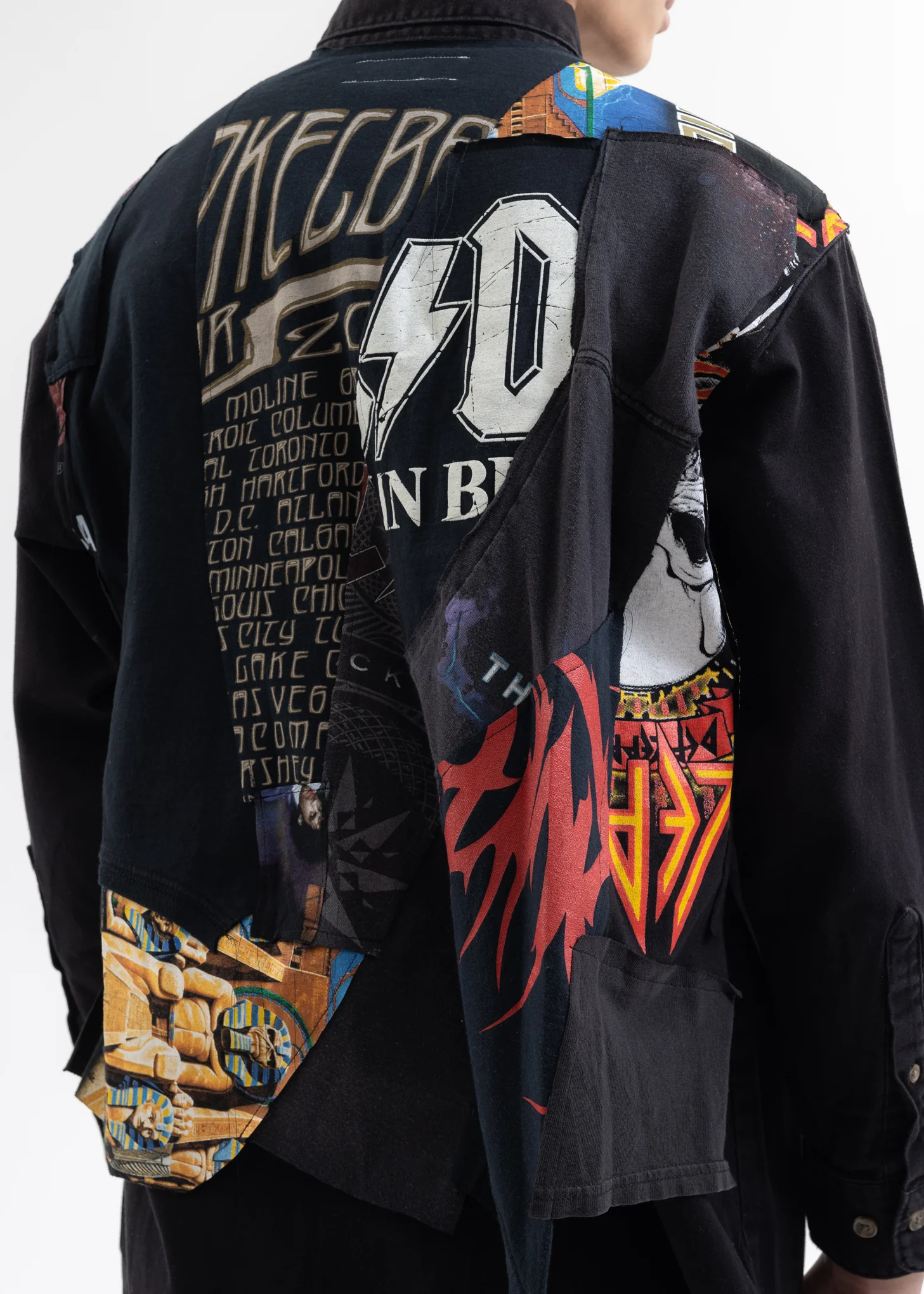 Collage Band Tee Shirt -Style D - Image 4