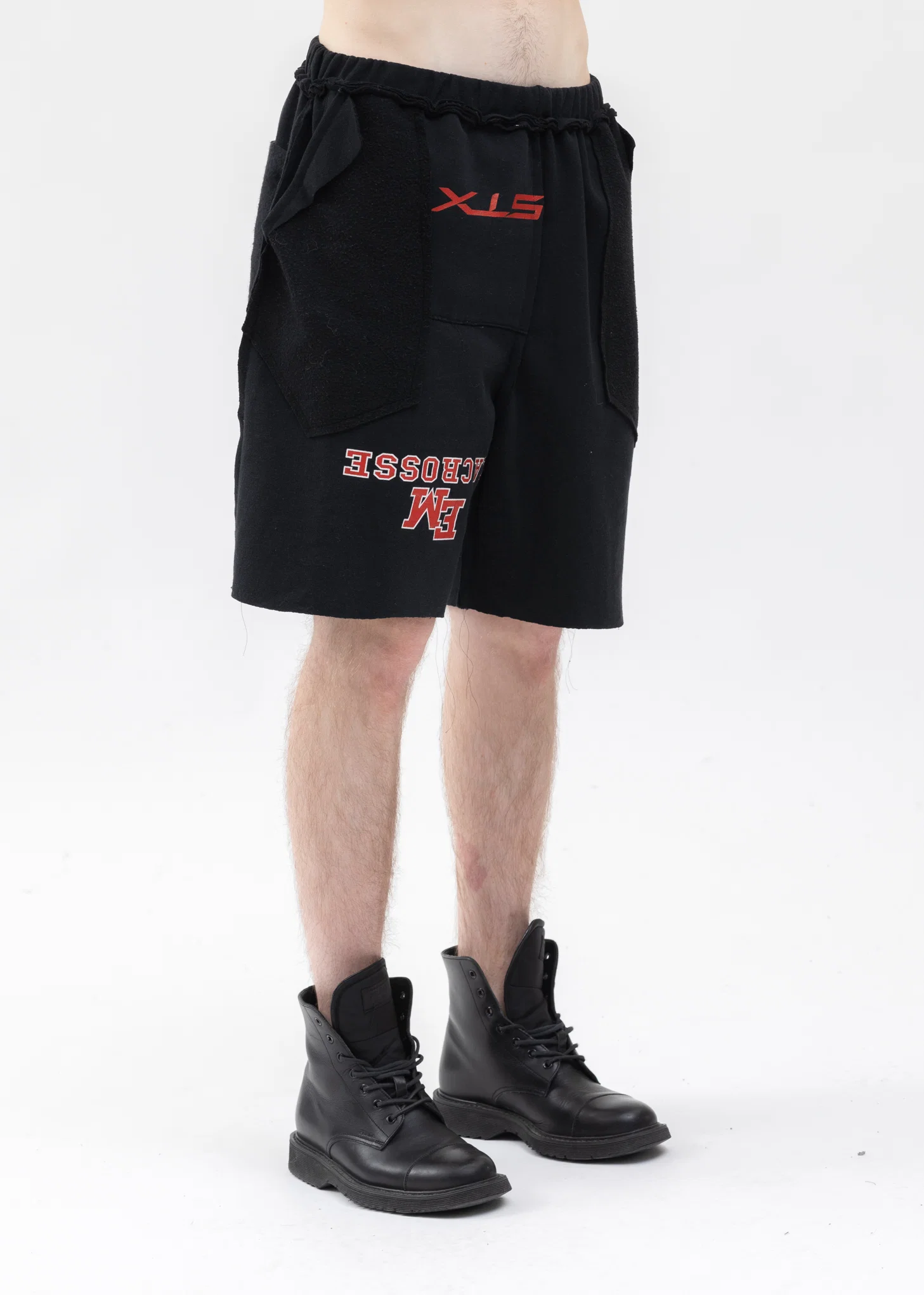 College Sweat Wide Shorts -Style 1 - Image 2