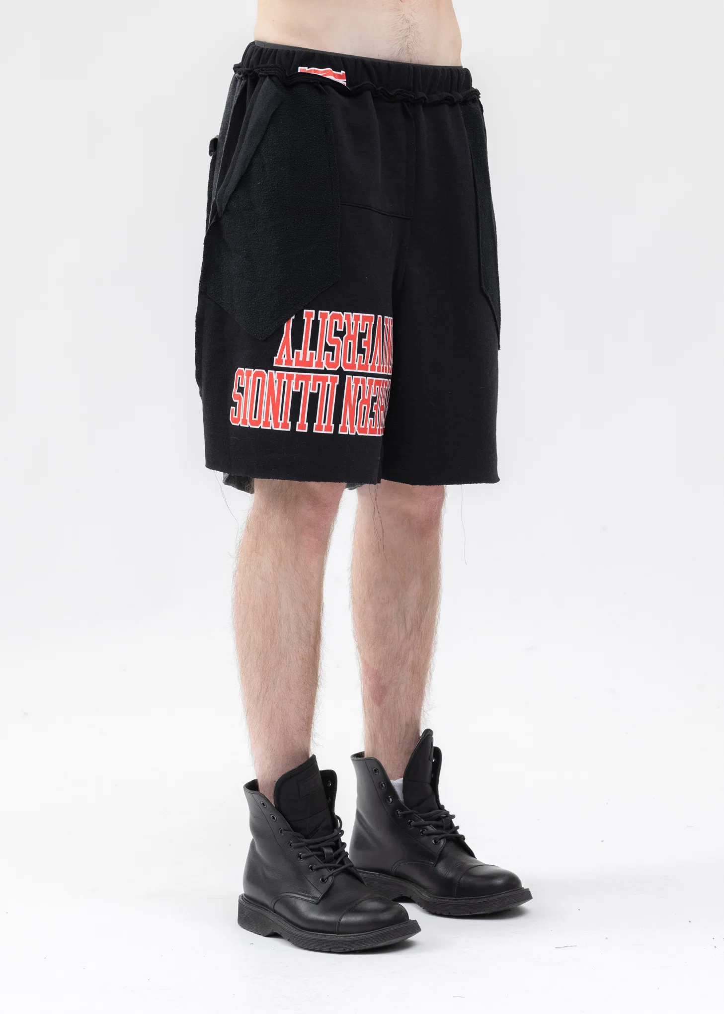 College Sweat Wide Shorts -Style 2 - Image 3