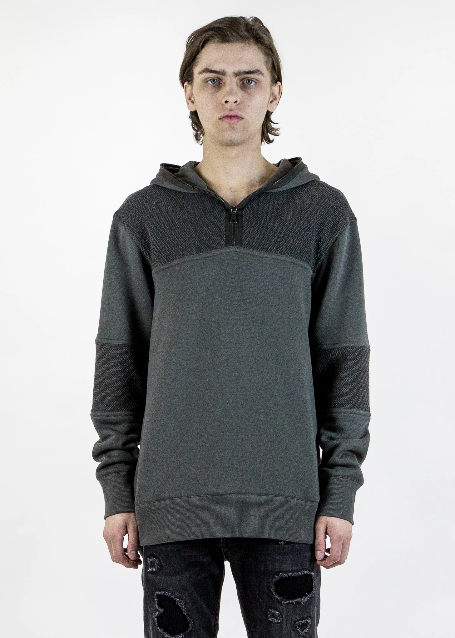 Combo Zip Hoodie