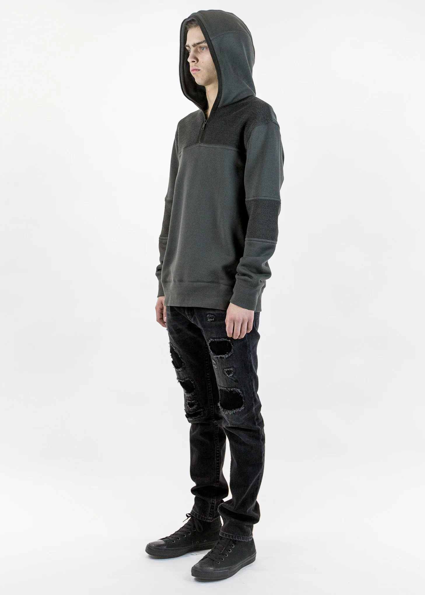 Combo Zip Hoodie - Image 2