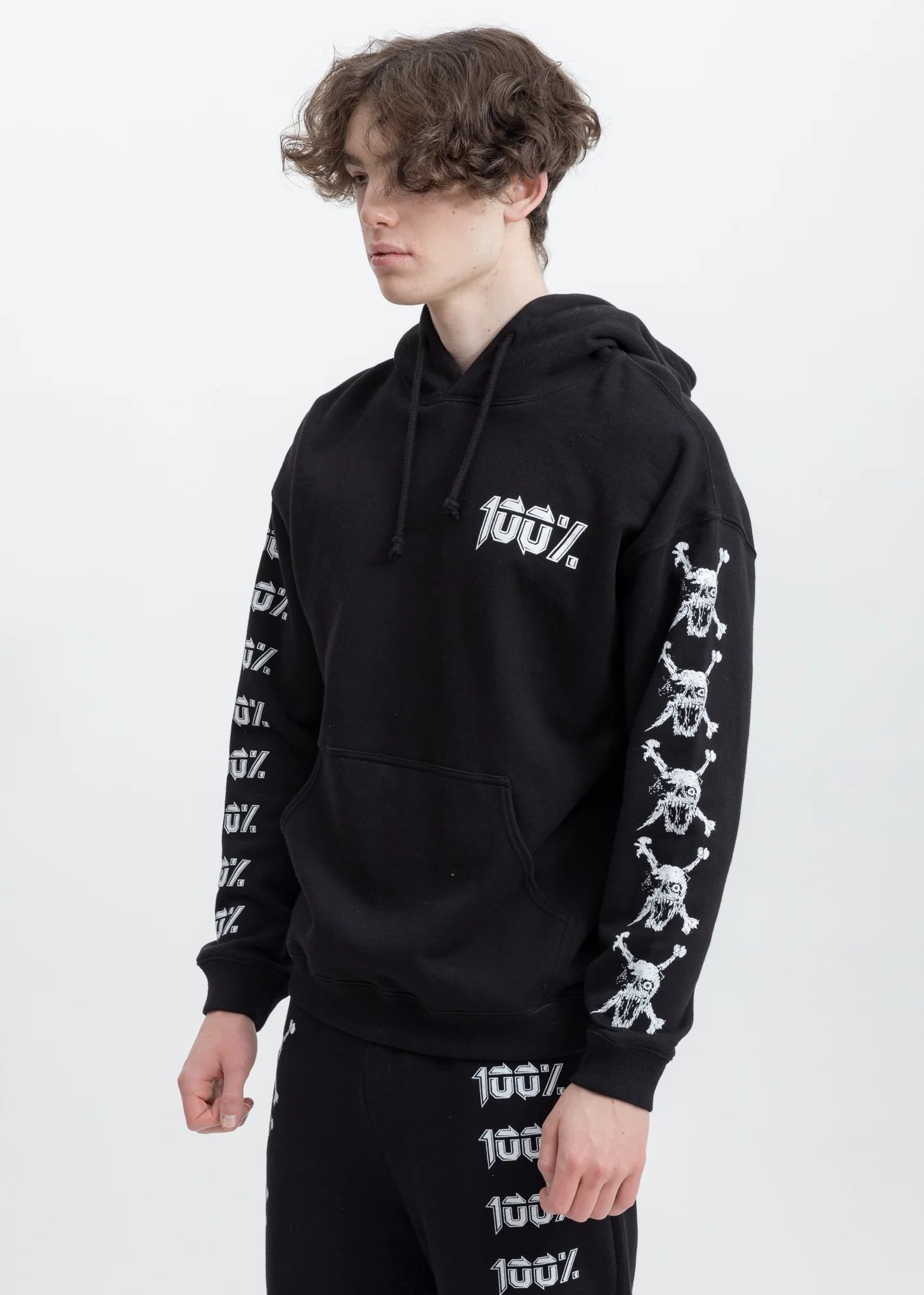 Black 100% Hoodies - Image 2