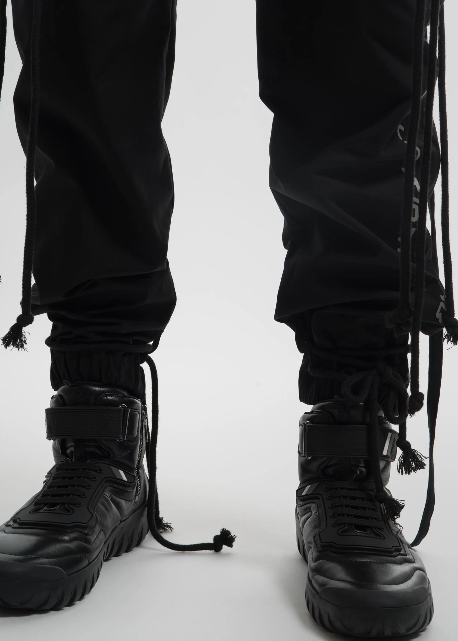 Black Cargo Pants - Image 7