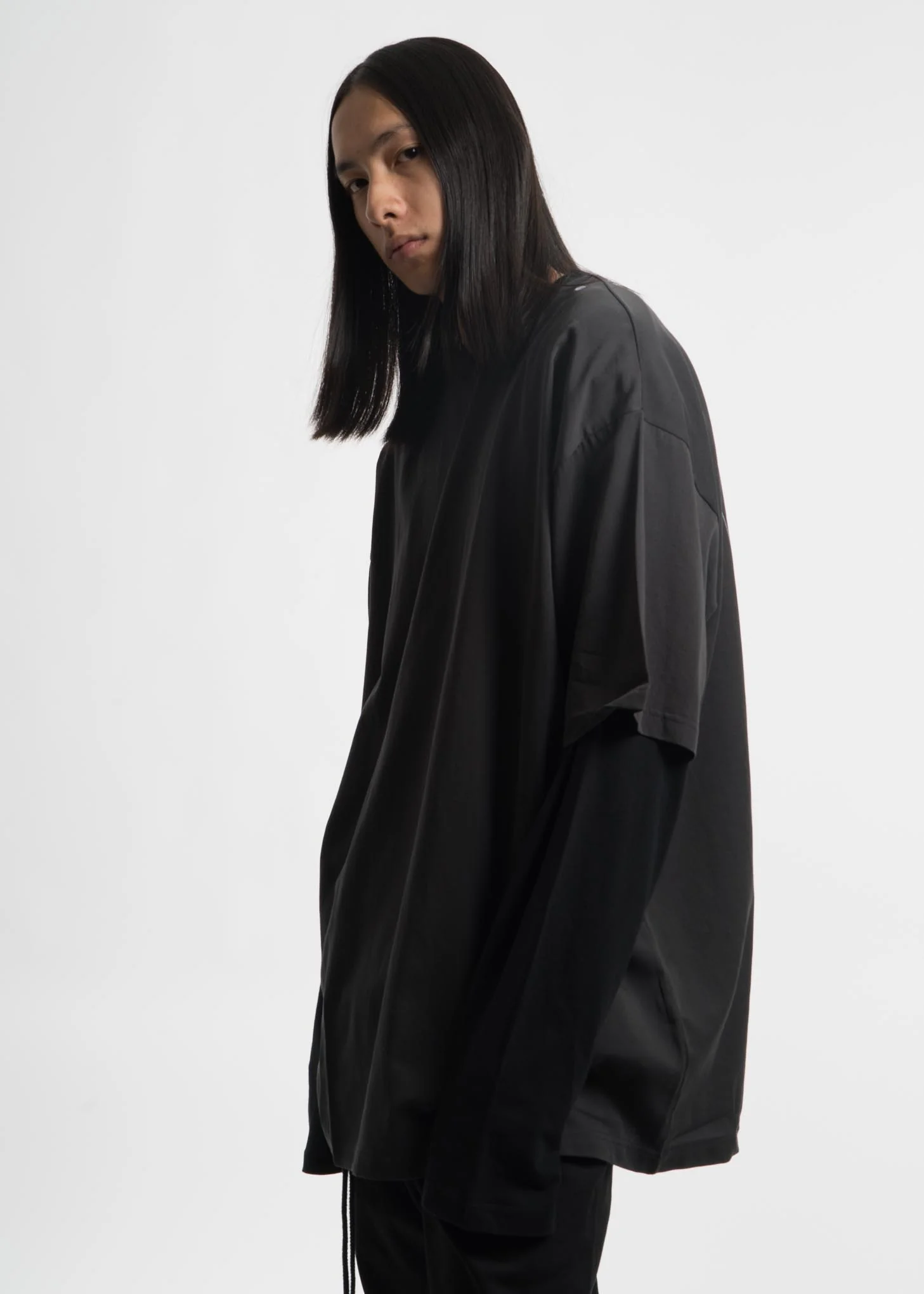 Black Layered T-Shirt