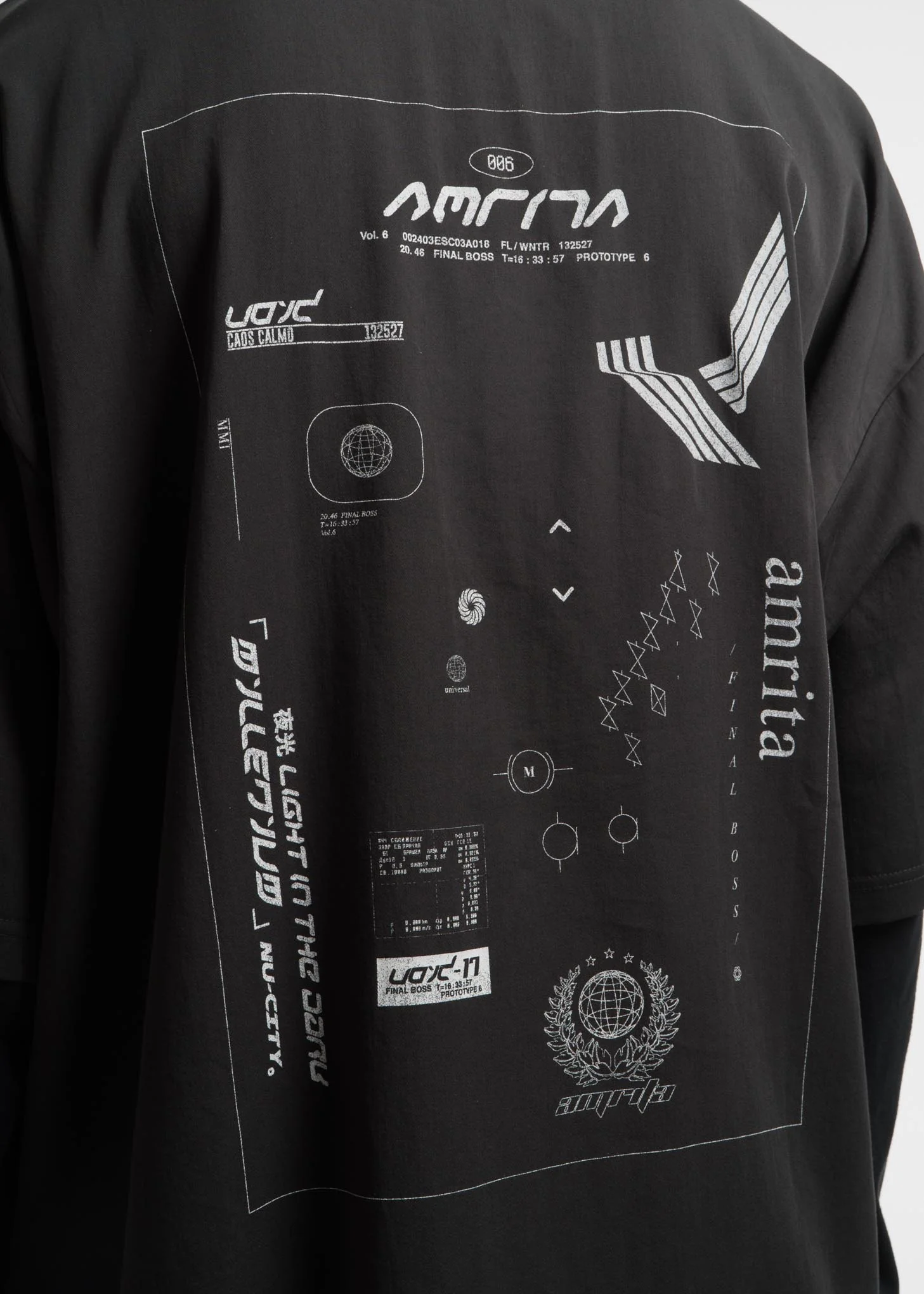 Black Layered T-Shirt - Image 3