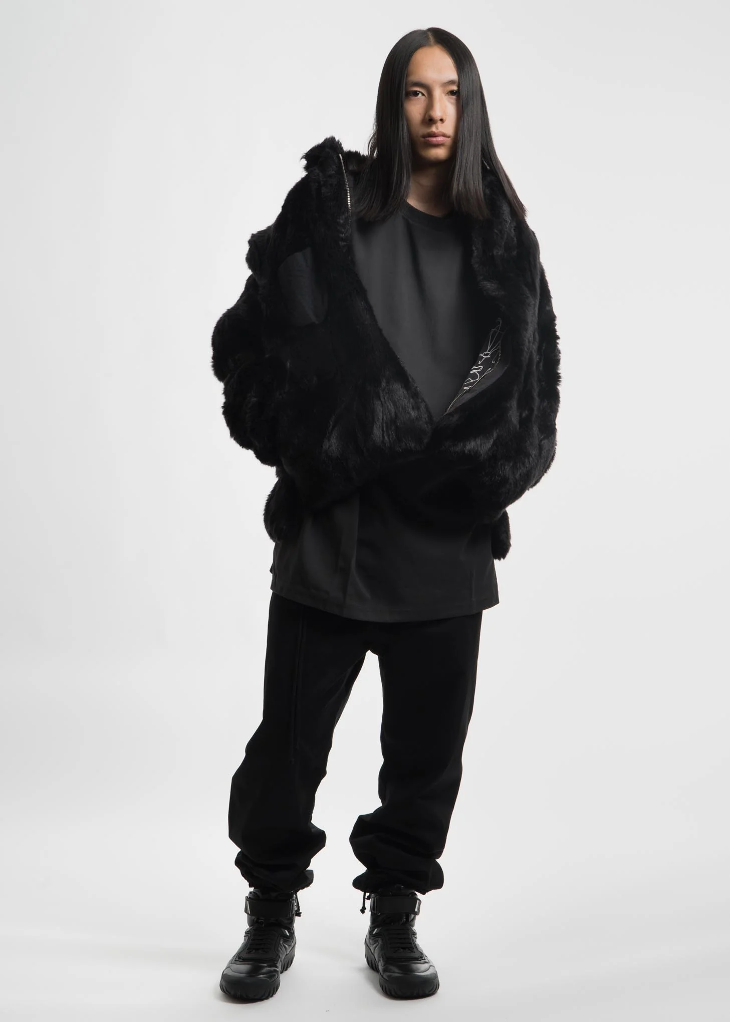 Black Layered T-Shirt - Image 5