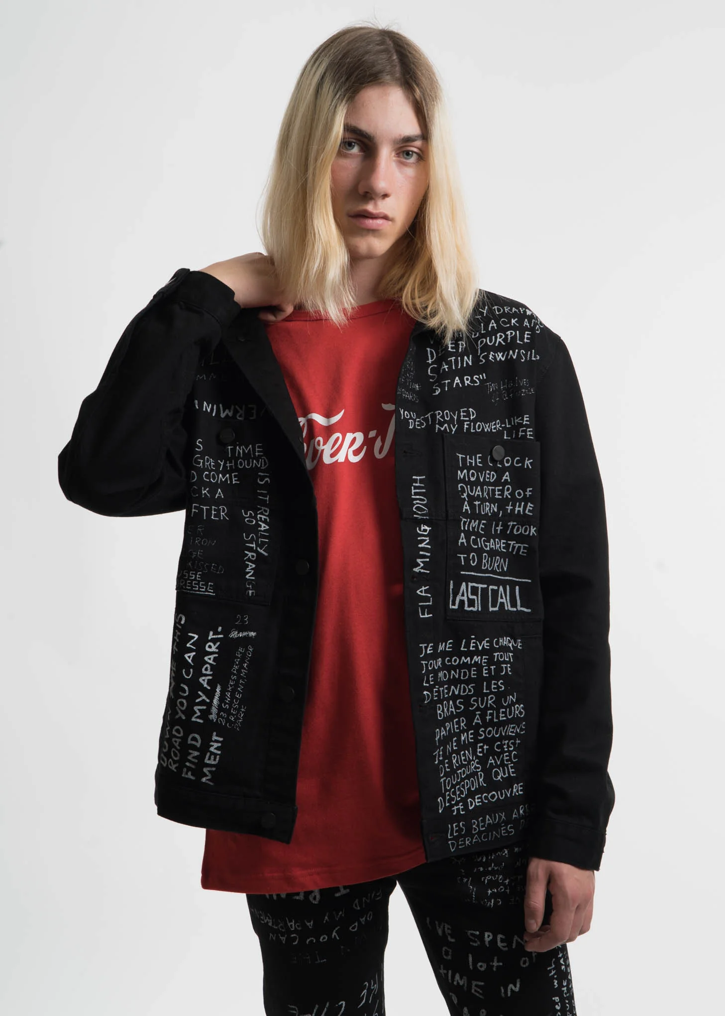 Black Guest Blanco Denim Jacket