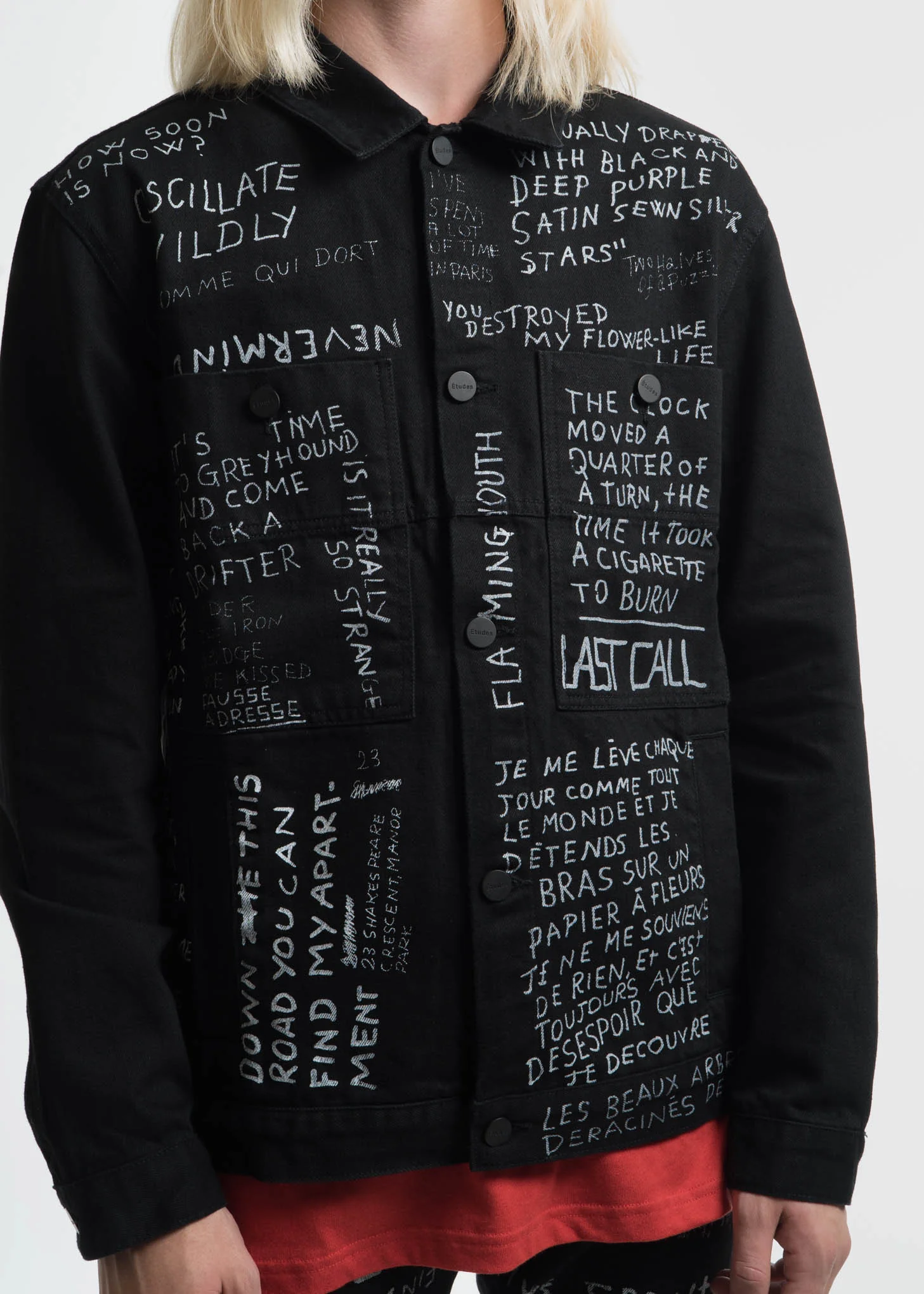Black Guest Blanco Denim Jacket - Image 2