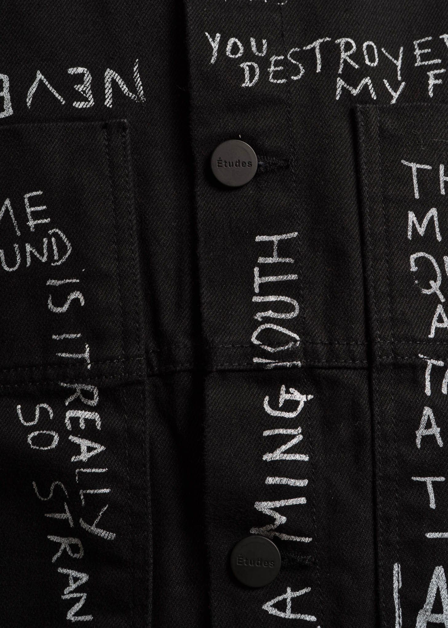 Black Guest Blanco Denim Jacket - Image 6